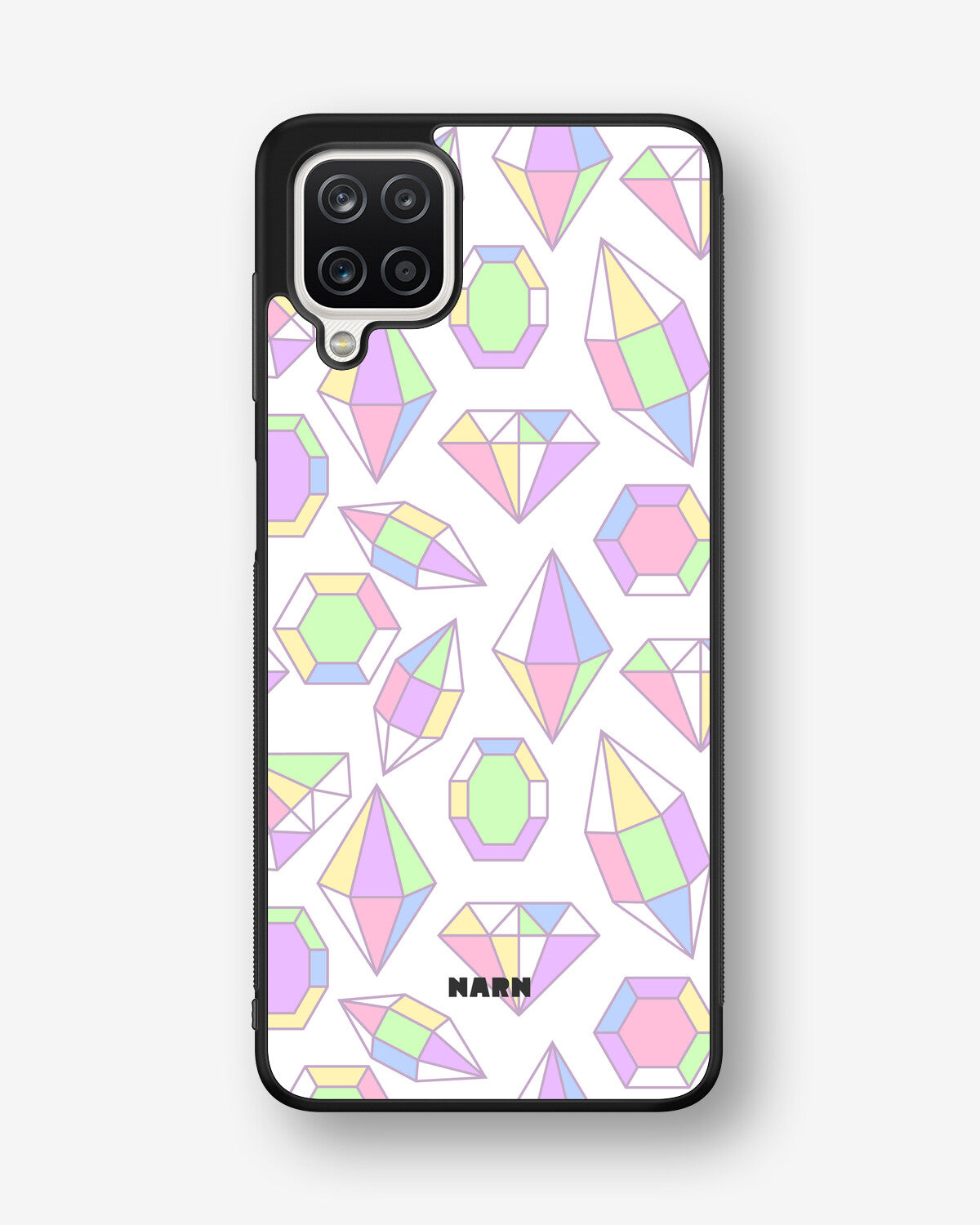 Samsung Galaxy A12 Hard Case – Diamonds - View 1