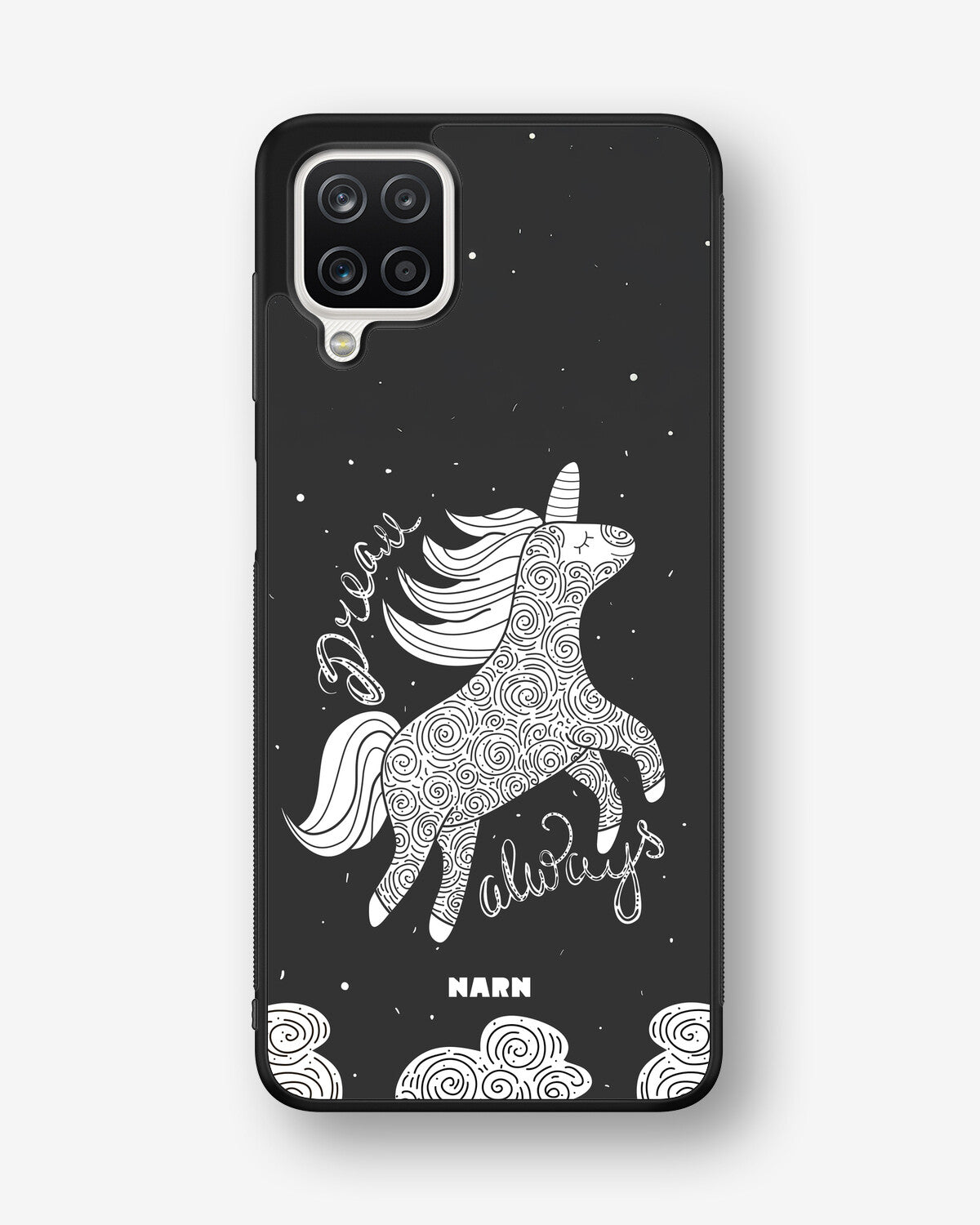Samsung Galaxy A12 Hard Case – Dream Always - View 1