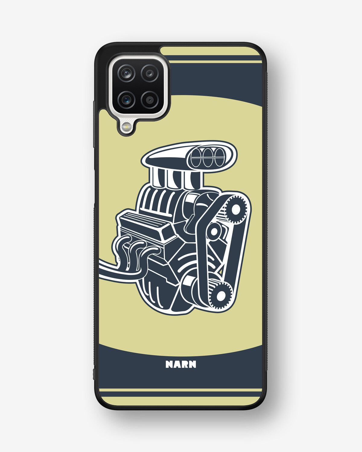 Samsung Galaxy A12 Hard Case – Engine - View 1