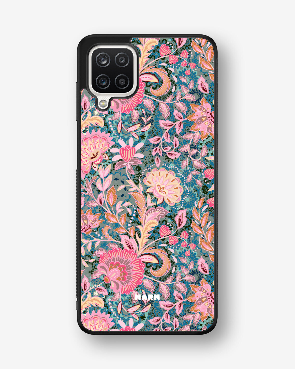 Samsung Galaxy A12 Hard Case – Fantasy Flowers - View 1