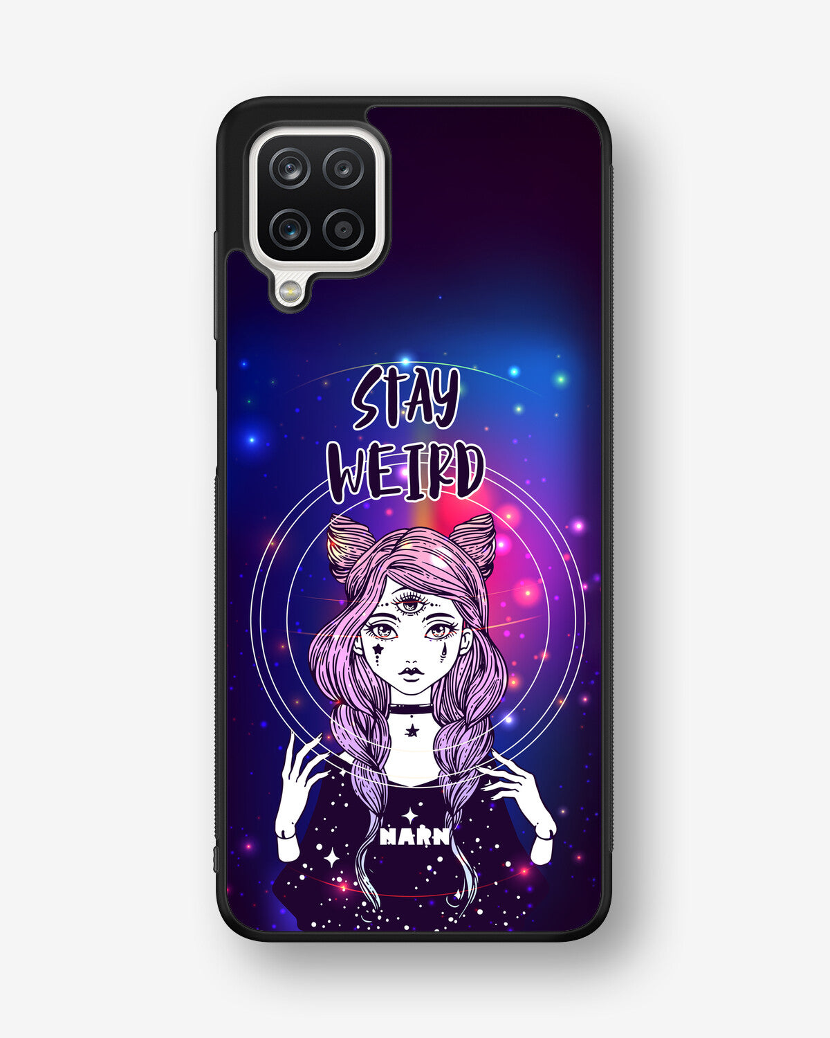 Samsung Galaxy A12 Hard Case – Galactic Weird - View 1