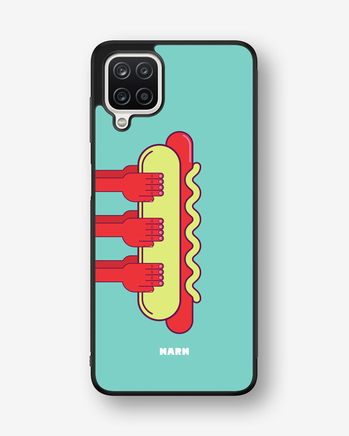 Samsung Galaxy A12 Hard Case – Hot Dog - View 1