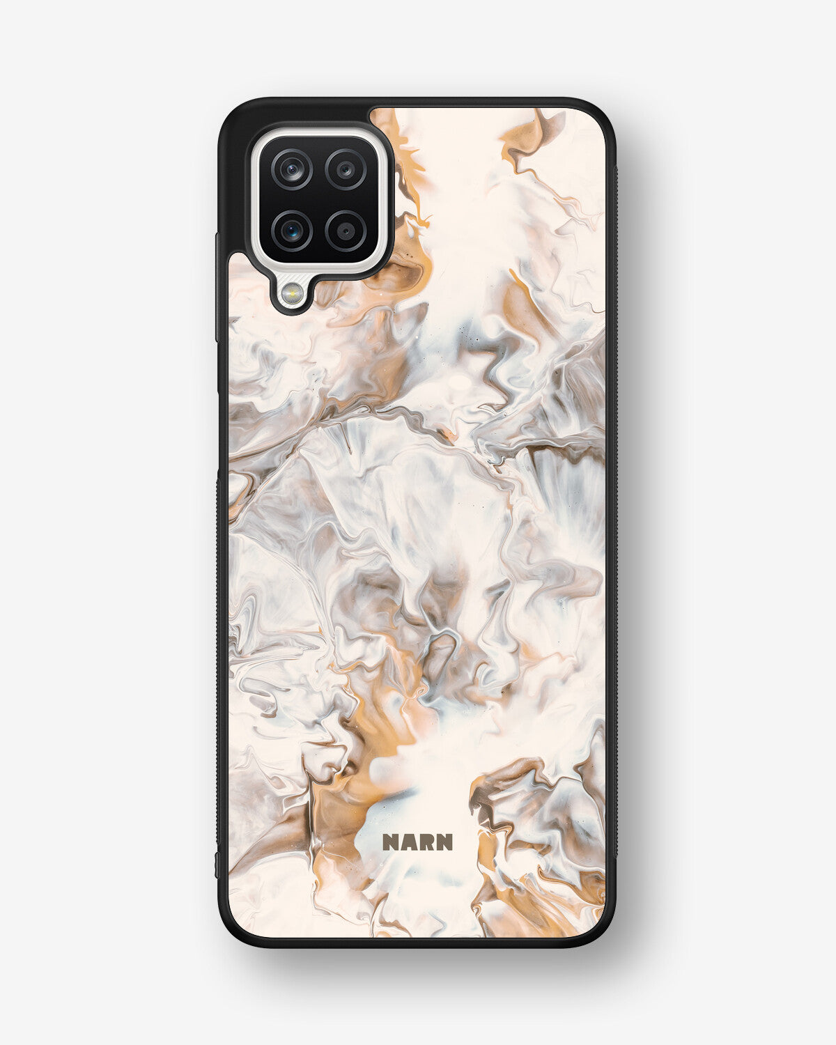 Samsung Galaxy A12 Hard Case – Icy Caramel - View 1