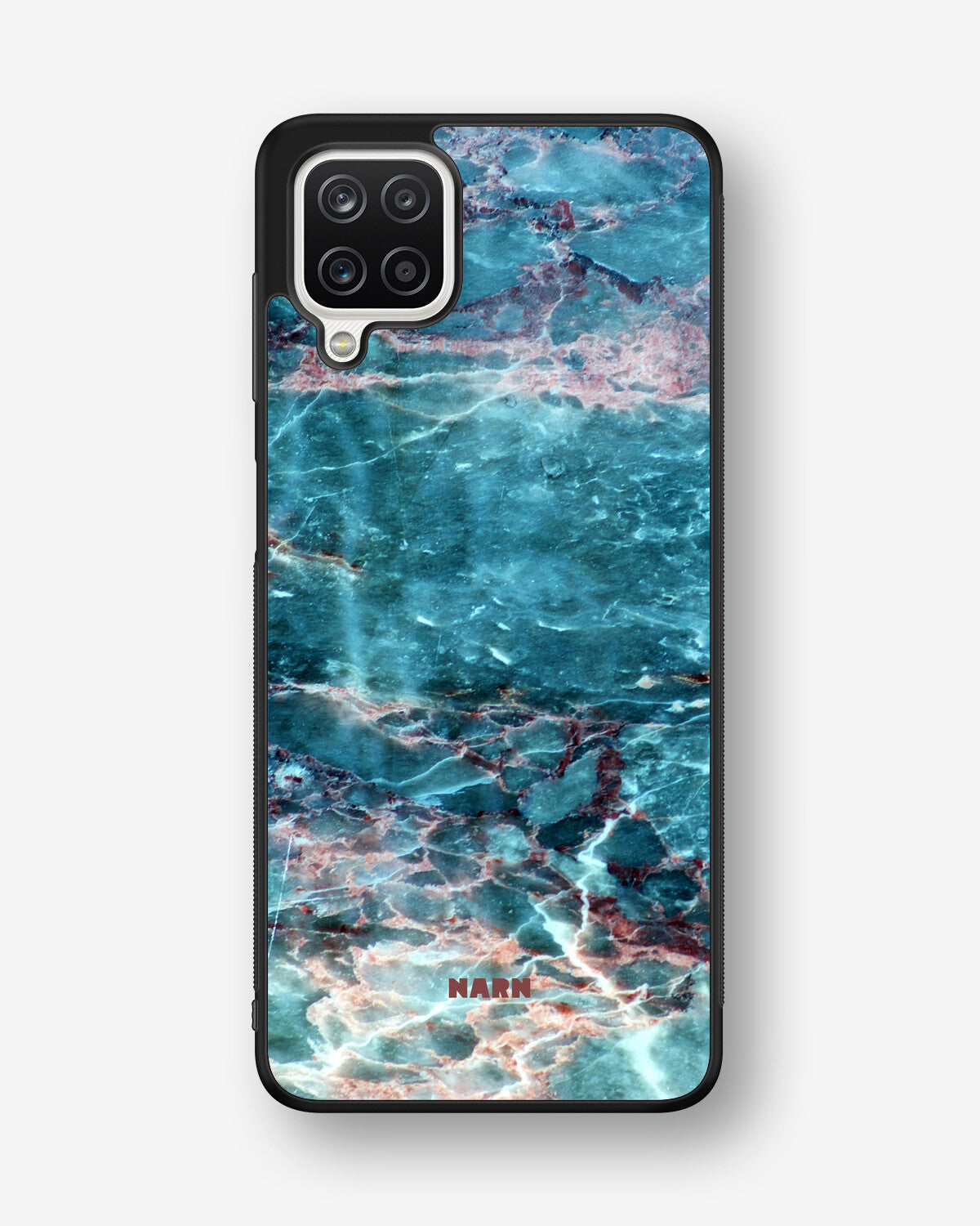Samsung Galaxy A12 Hard Case – Icy Marble - View 1