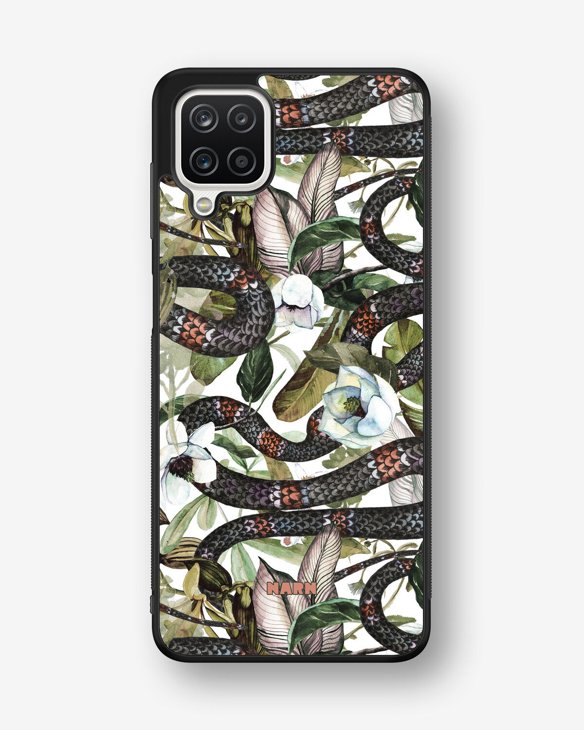 Samsung Galaxy A12 Hard Case – Jungle Snake - View 1