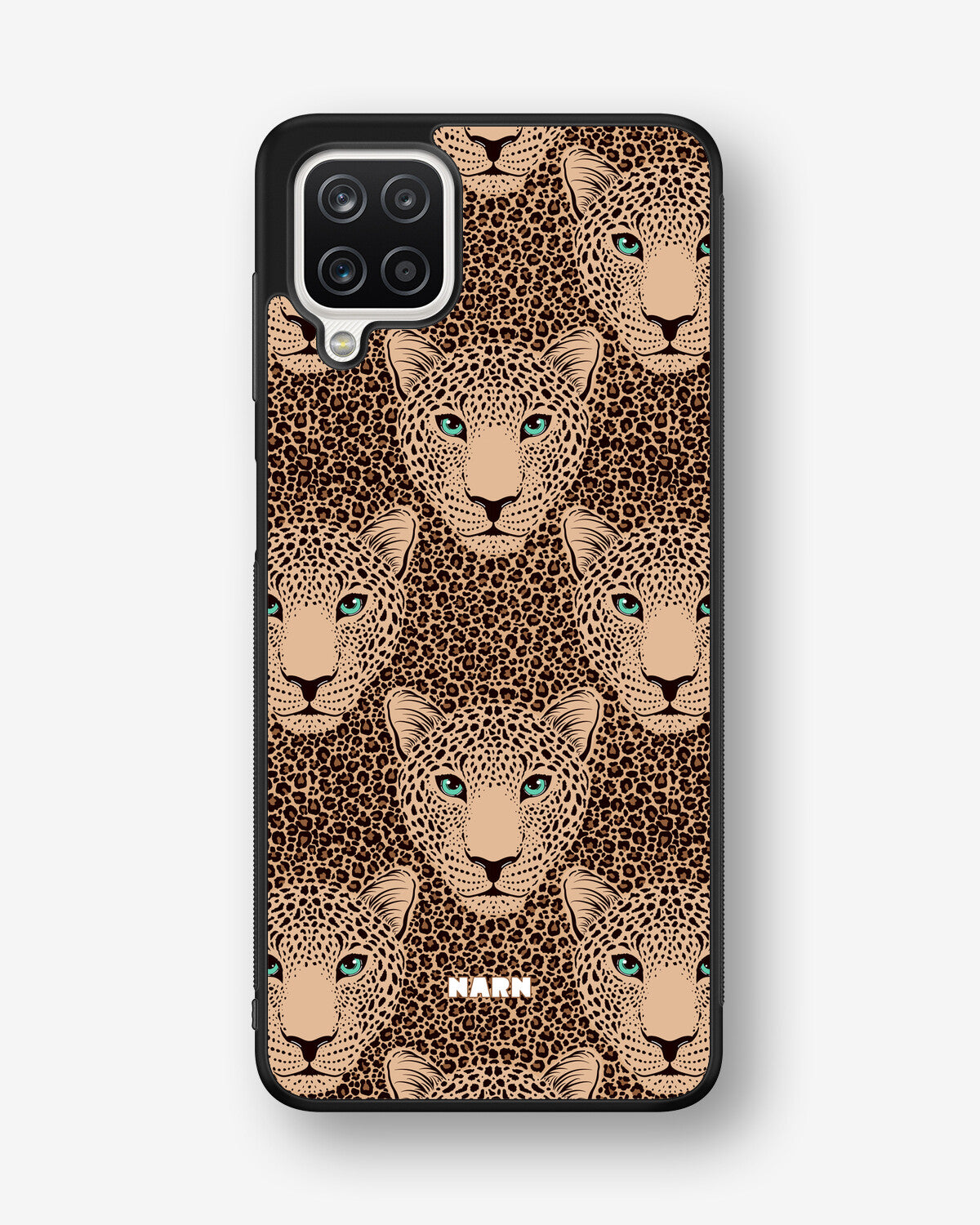 Samsung Galaxy A12 Hard Case – Leopard Gaze - View 1