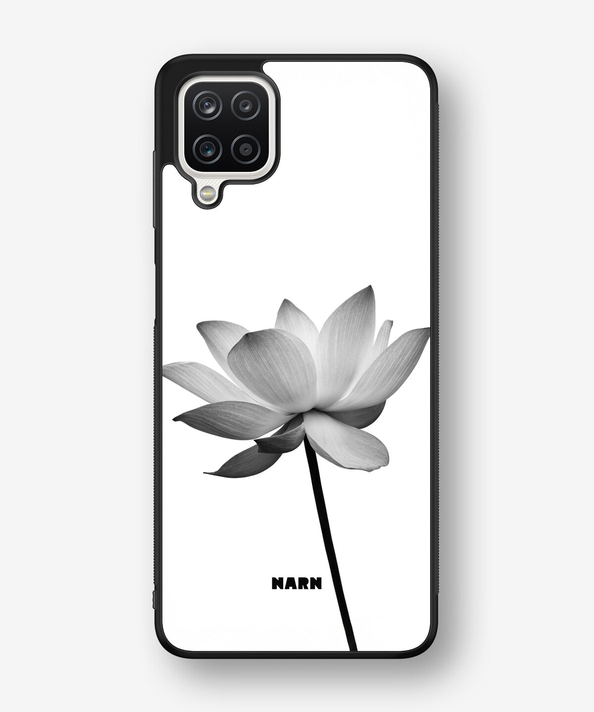 Samsung Galaxy A12 Hard Case – Lotus - View 1