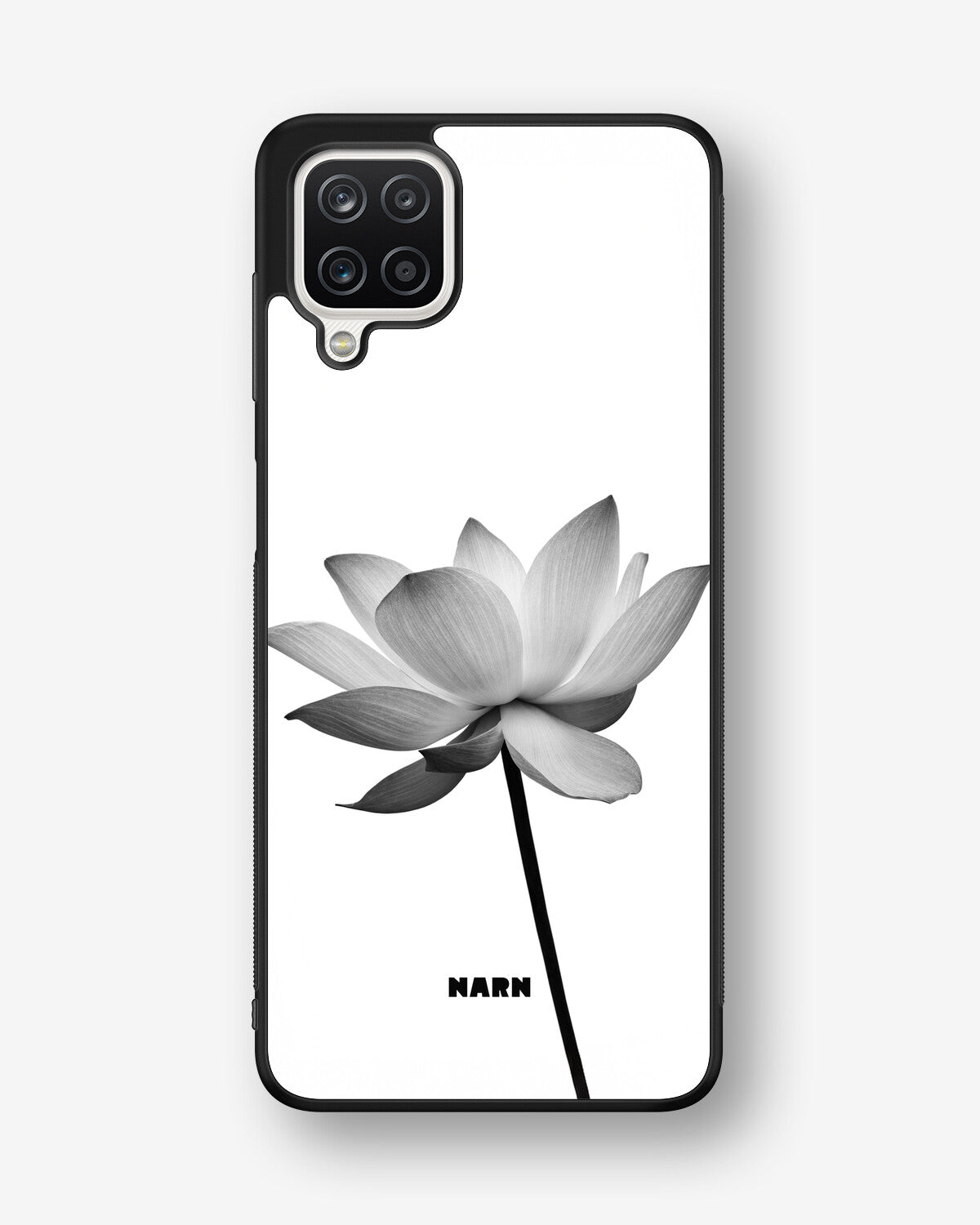 Samsung Galaxy A12 Hard Case – Lotus - View 1