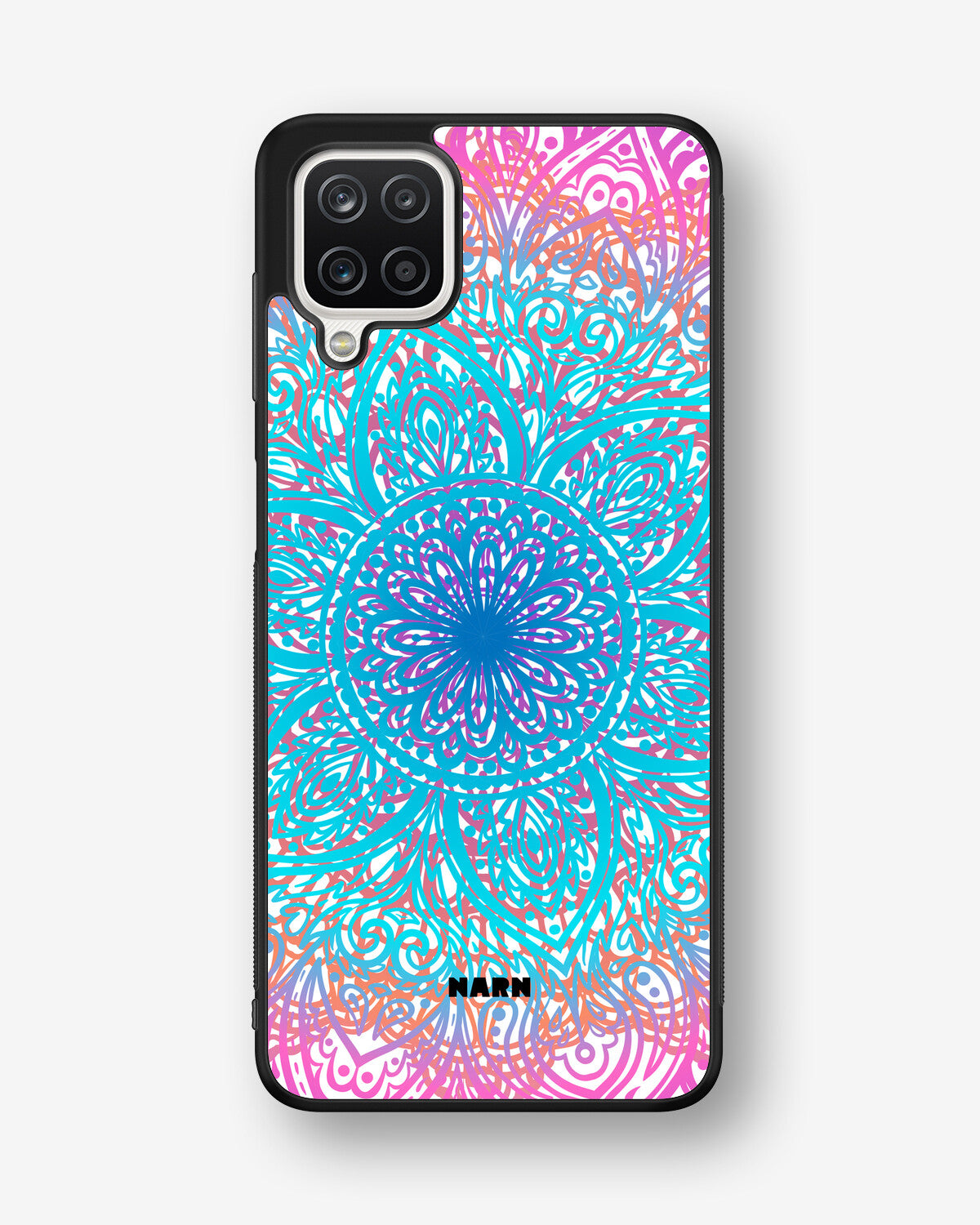 Samsung Galaxy A12 Hard Case – Pastel Mandala - View 1