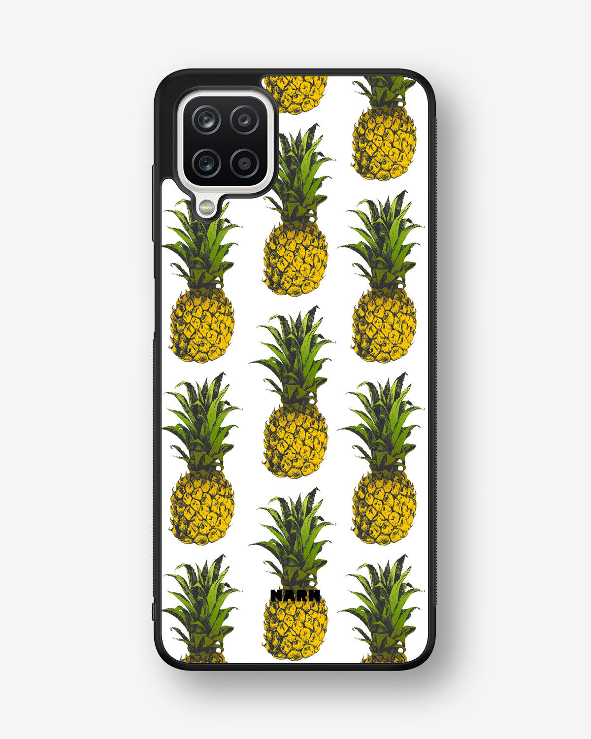 Samsung Galaxy A12 Hard Case – Pineapple Bliss - View 1