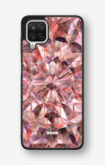 Samsung Galaxy A12 Hard Case – Pink Crystals - View 1