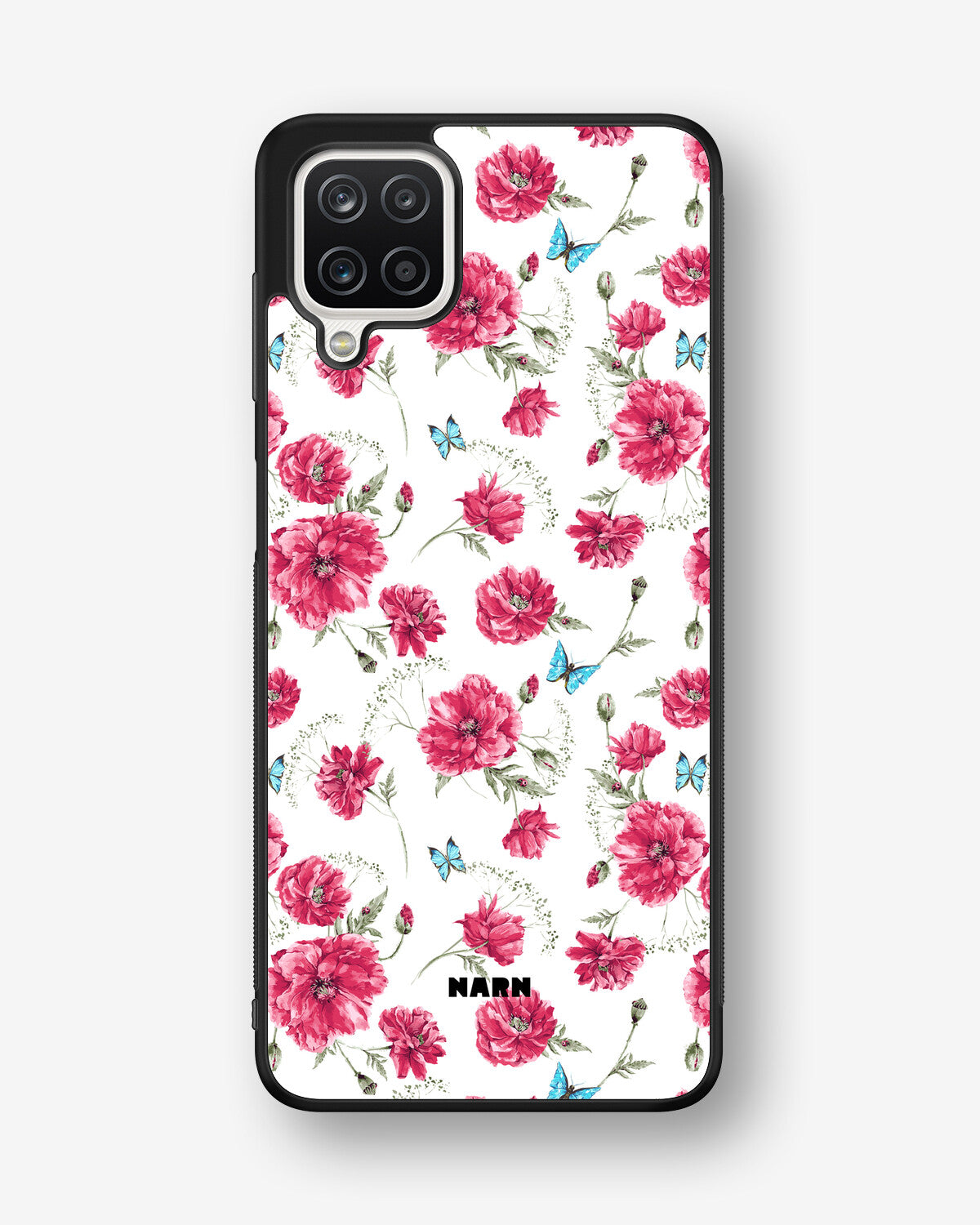 Samsung Galaxy A12 Hard Case – Poppies in Bloom - View 1