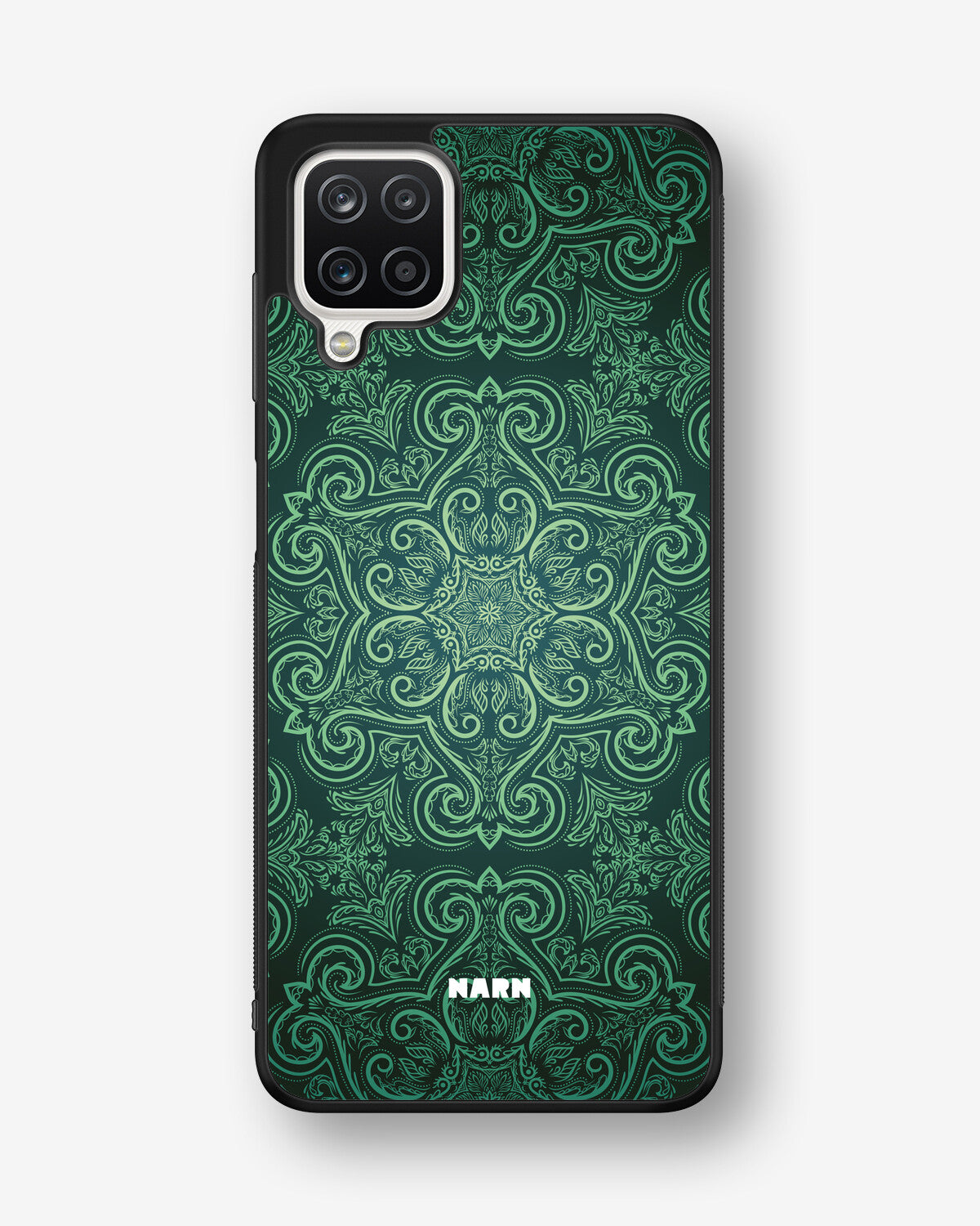 Samsung Galaxy A12 Hard Case – Retro Forest - View 1