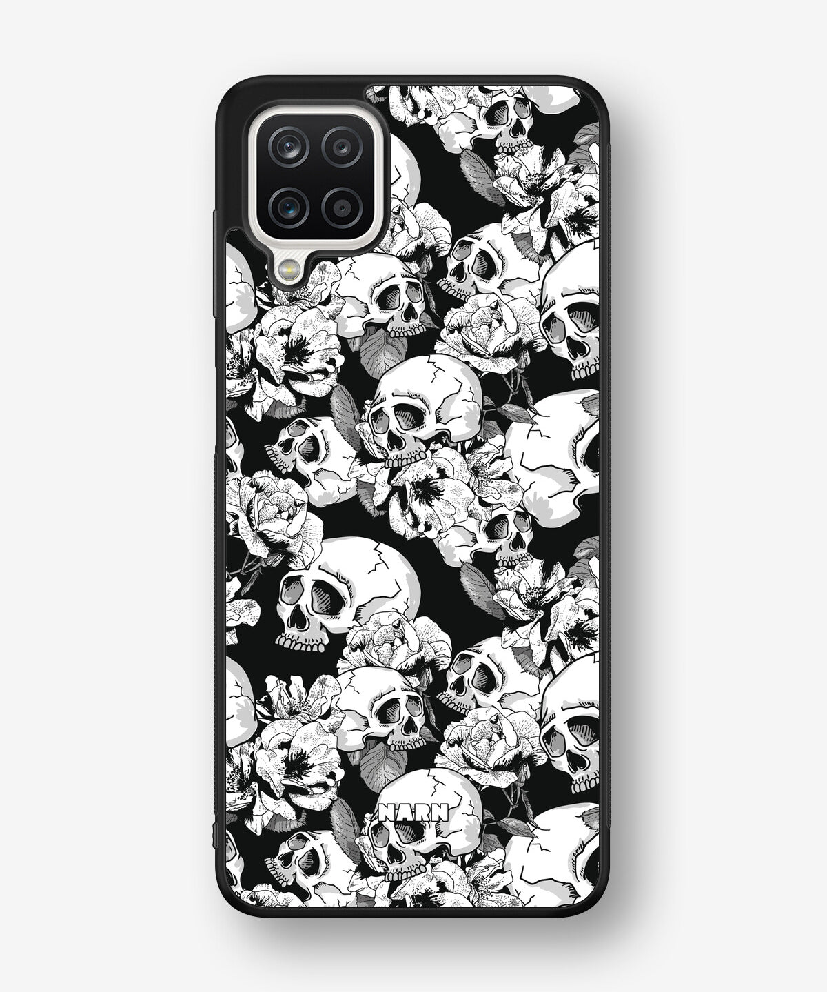 Samsung Galaxy A12 Hard Case – Skull Garden - View 1