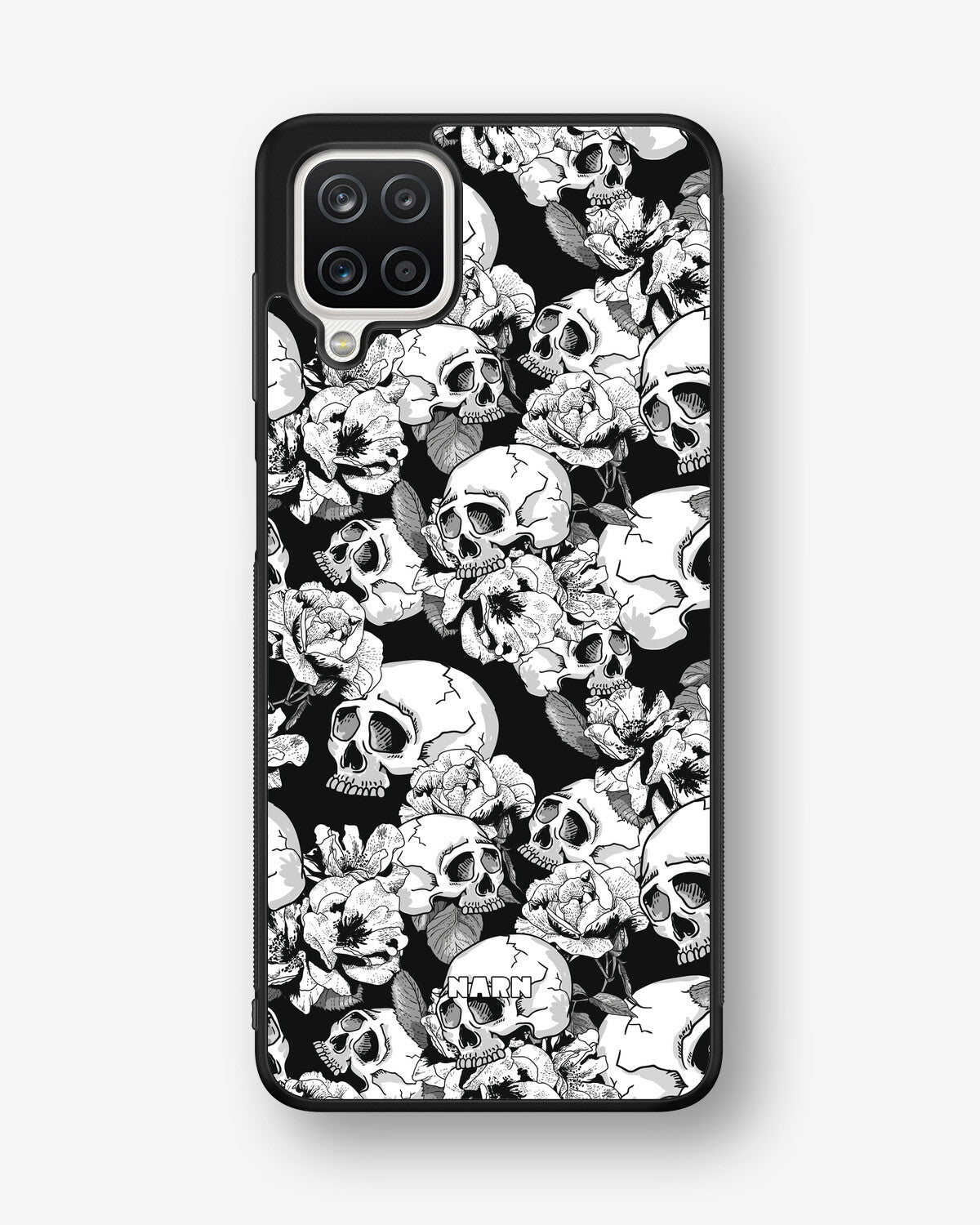 Samsung Galaxy A12 Hard Case – Skull Garden - View 1