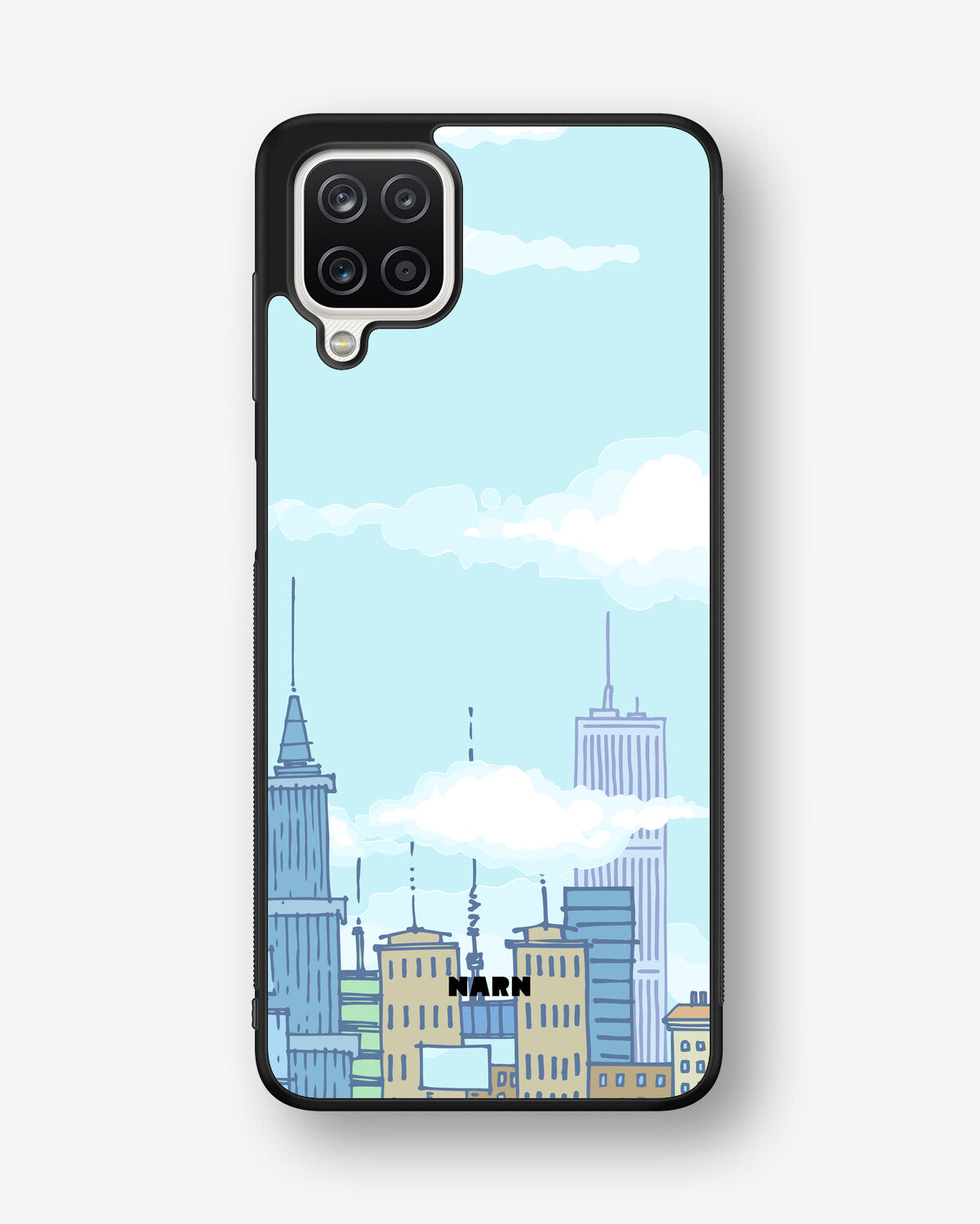 Samsung Galaxy A12 Hard Case – Skyline - View 1