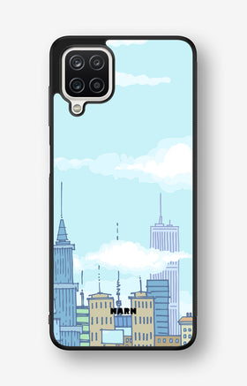 Samsung Galaxy A12 Hard Case – Skyline - View 1