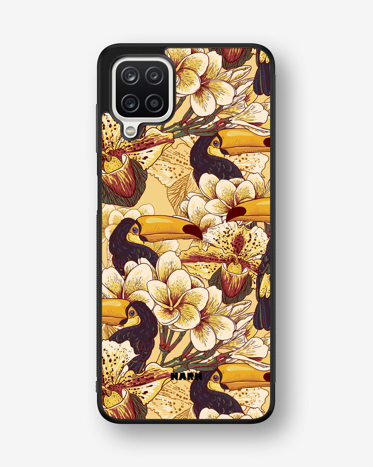 Samsung Galaxy A12 Hard Case – Toucans - View 1