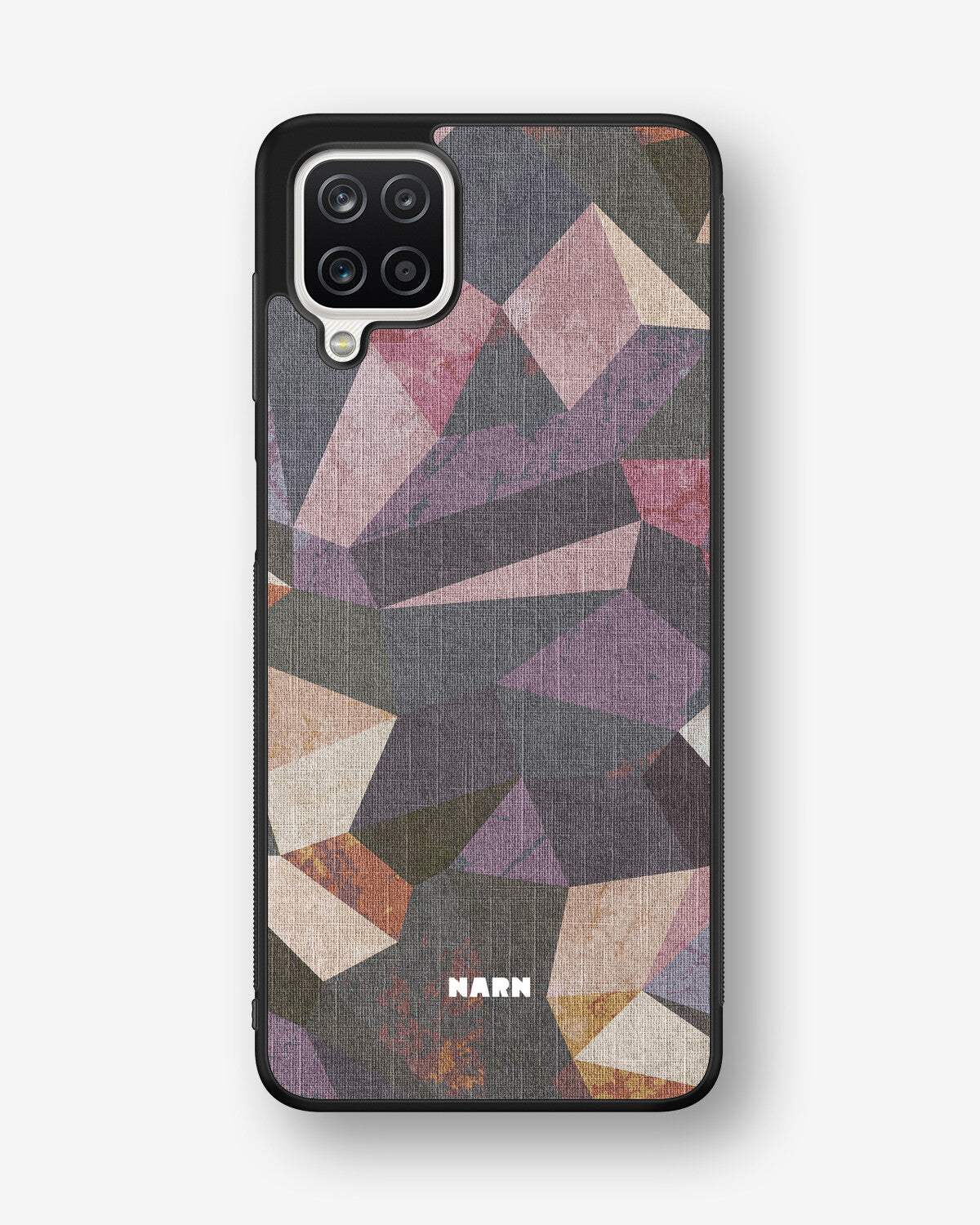 Samsung Galaxy A12 Hard Case – Triangles - View 1