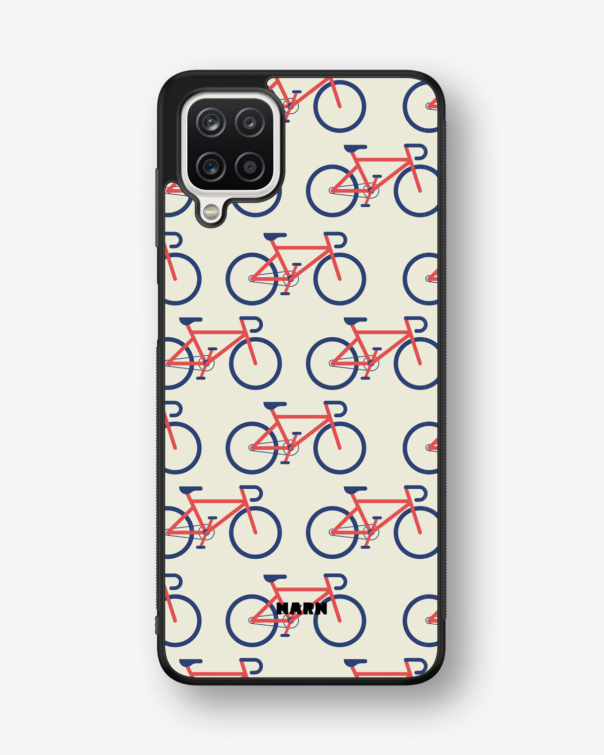 Samsung Galaxy A12 Hard Case – Vintage Bicycle - View 1