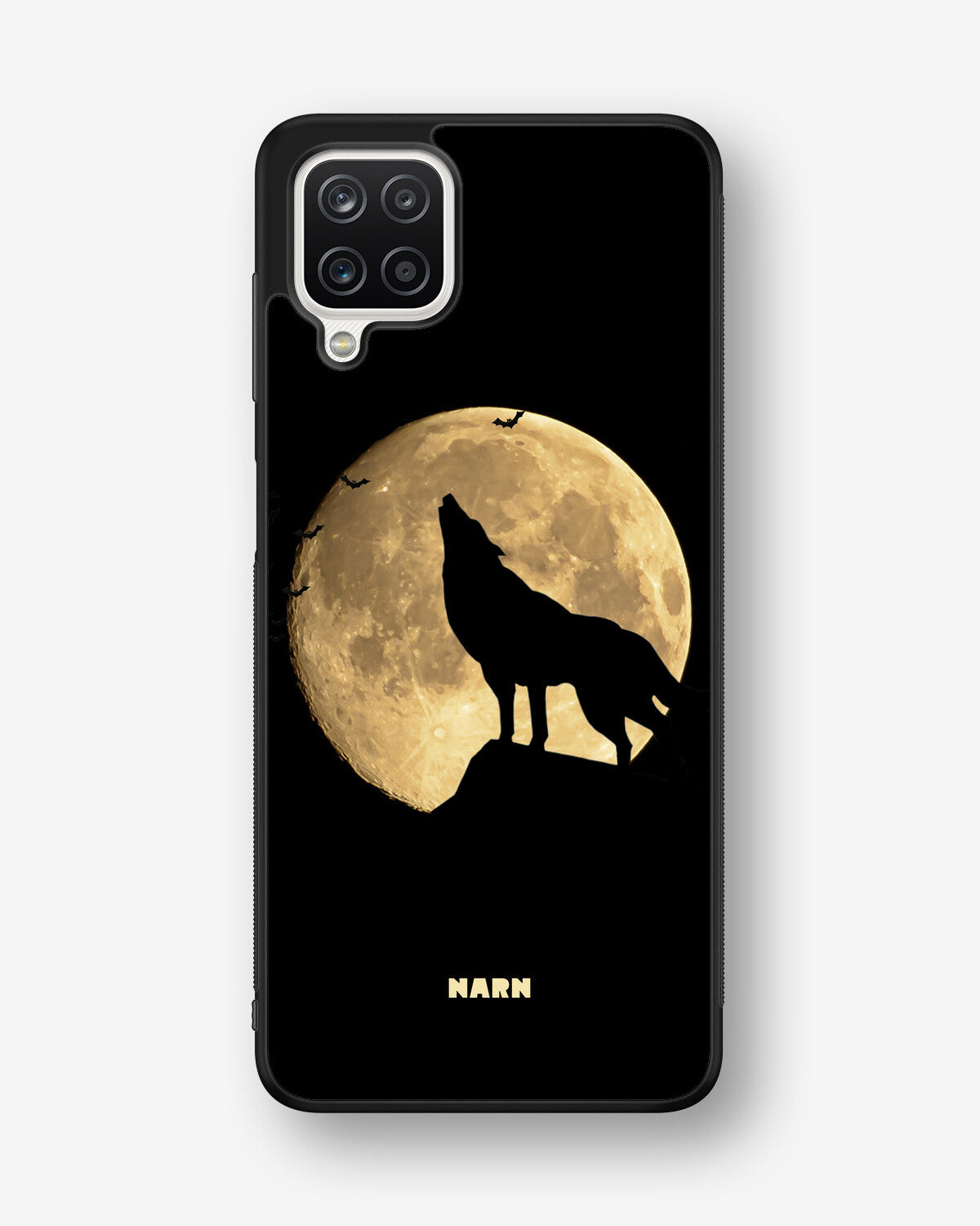 Samsung Galaxy A12 Hard Case – Wolf - View 1