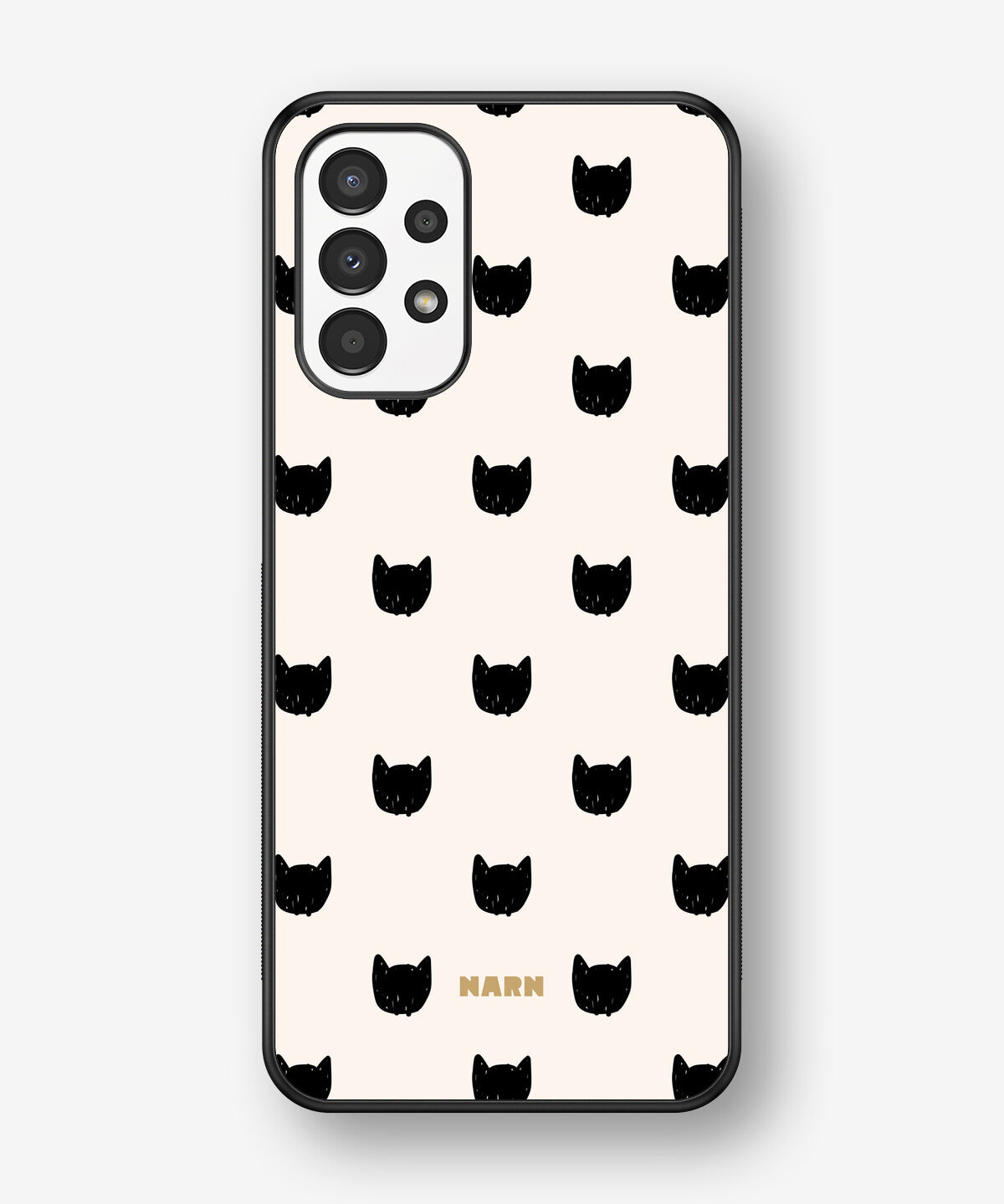 Samsung Galaxy A13 Hard Case – Kitty Dots - View 1