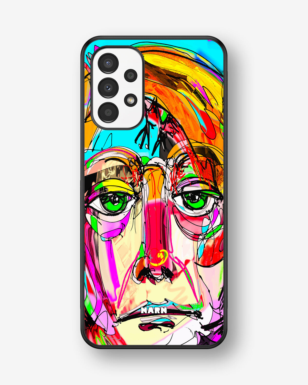 Samsung Galaxy A13 Hard Case – Abstract Portrait - View 1