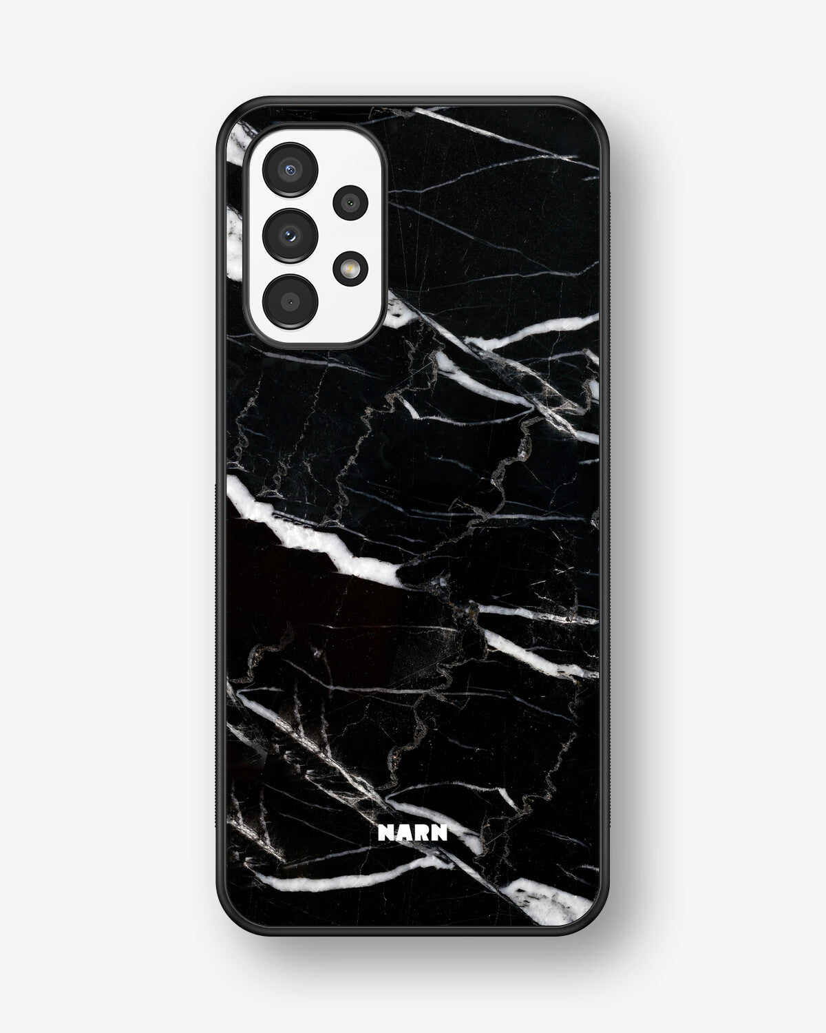 Samsung Galaxy A13 Hard Case – Black Marble - View 1