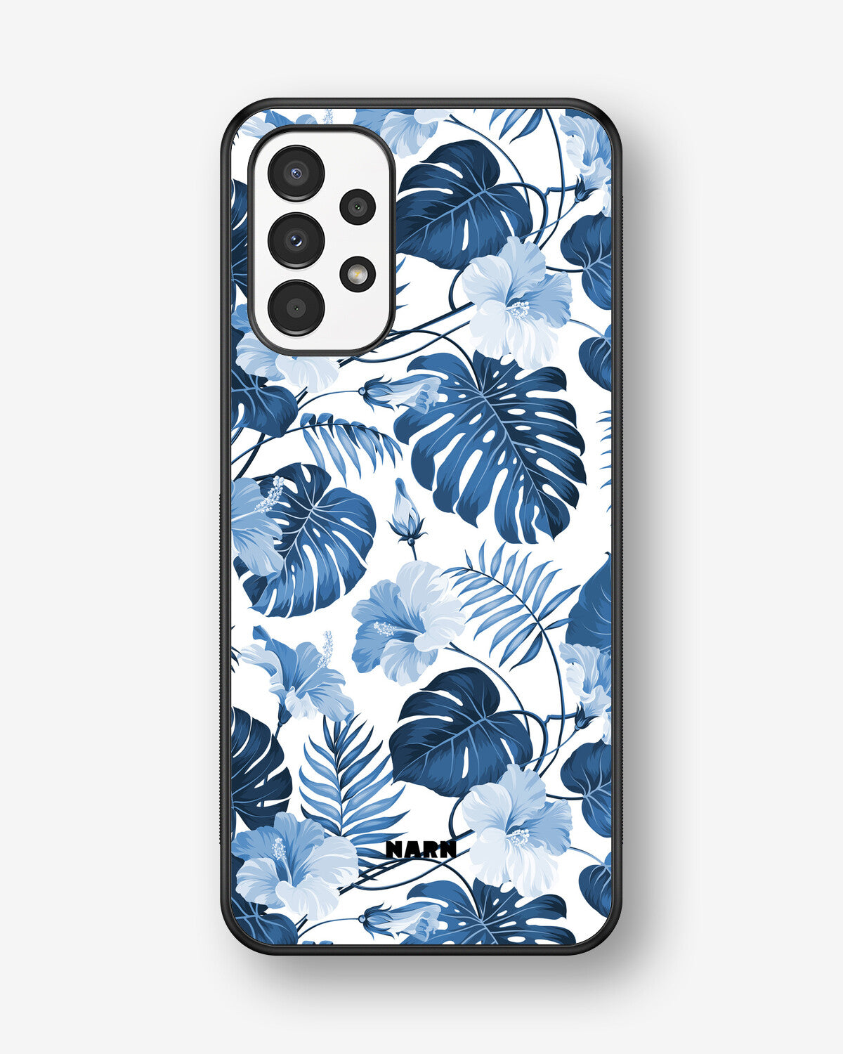 Samsung Galaxy A13 Hard Case – Blue Tropics - View 1