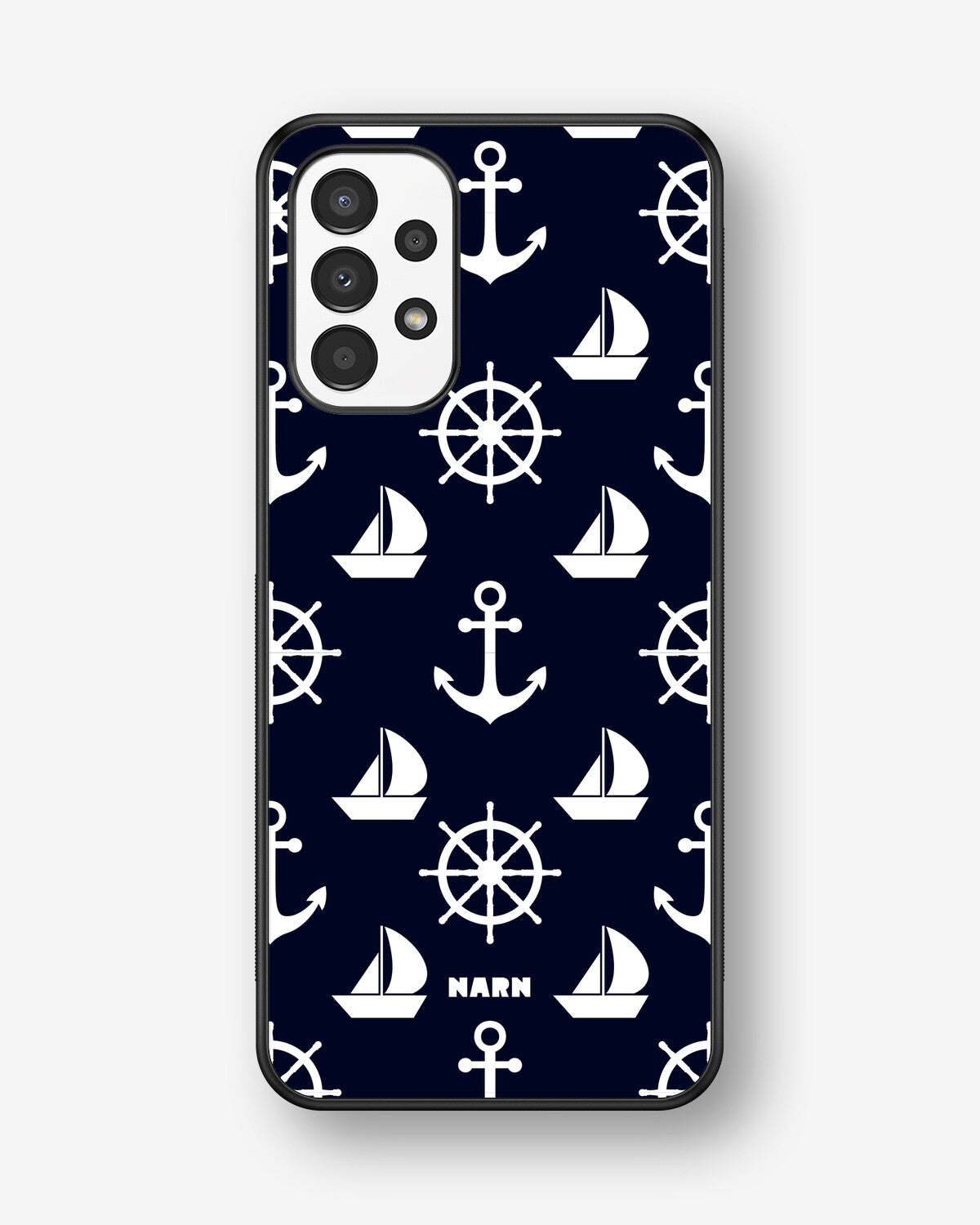 Samsung Galaxy A13 Hard Case – Deep Blue Voyage - View 1