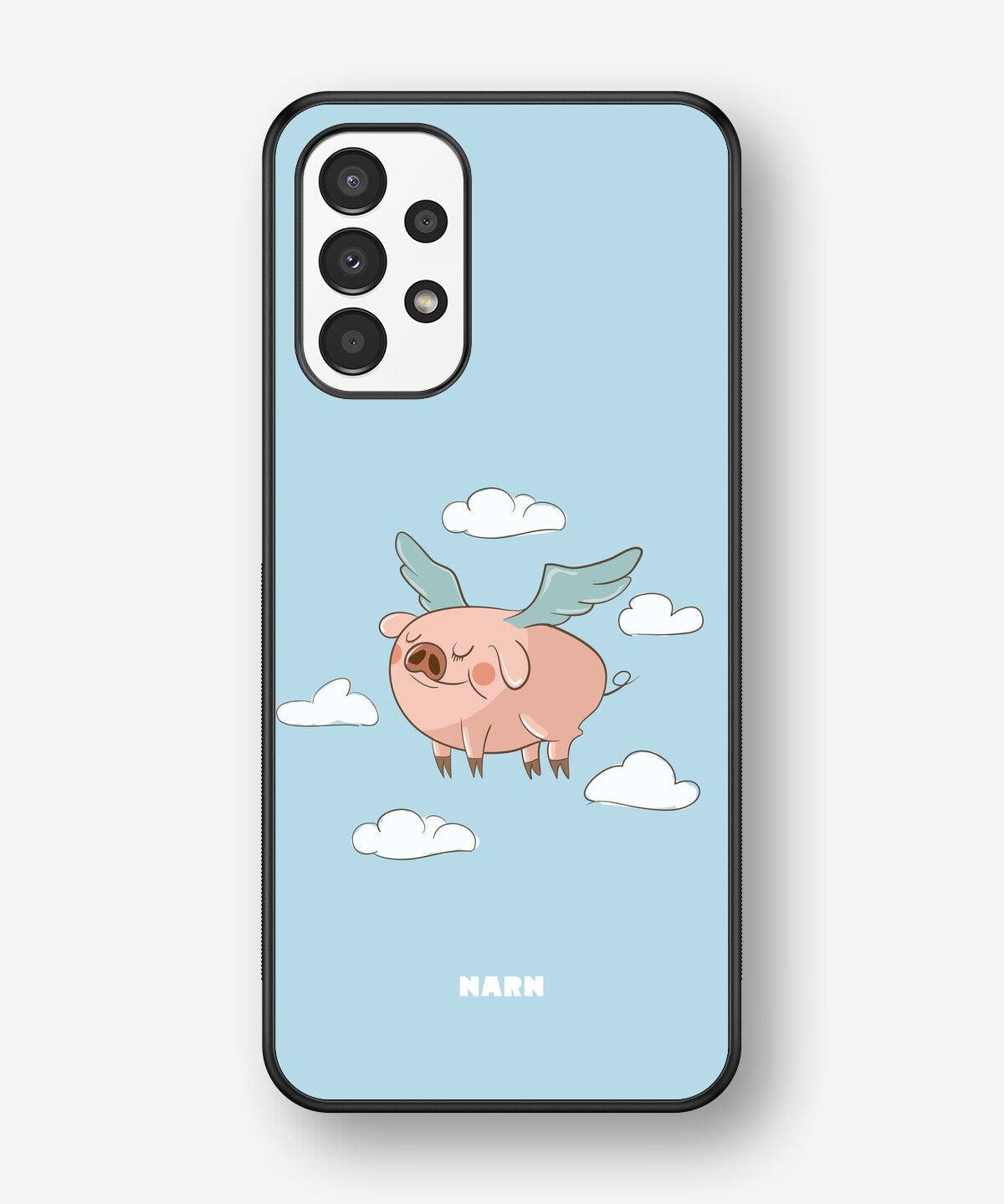 Samsung Galaxy A13 Hard Case – Dreamy Pig - View 1