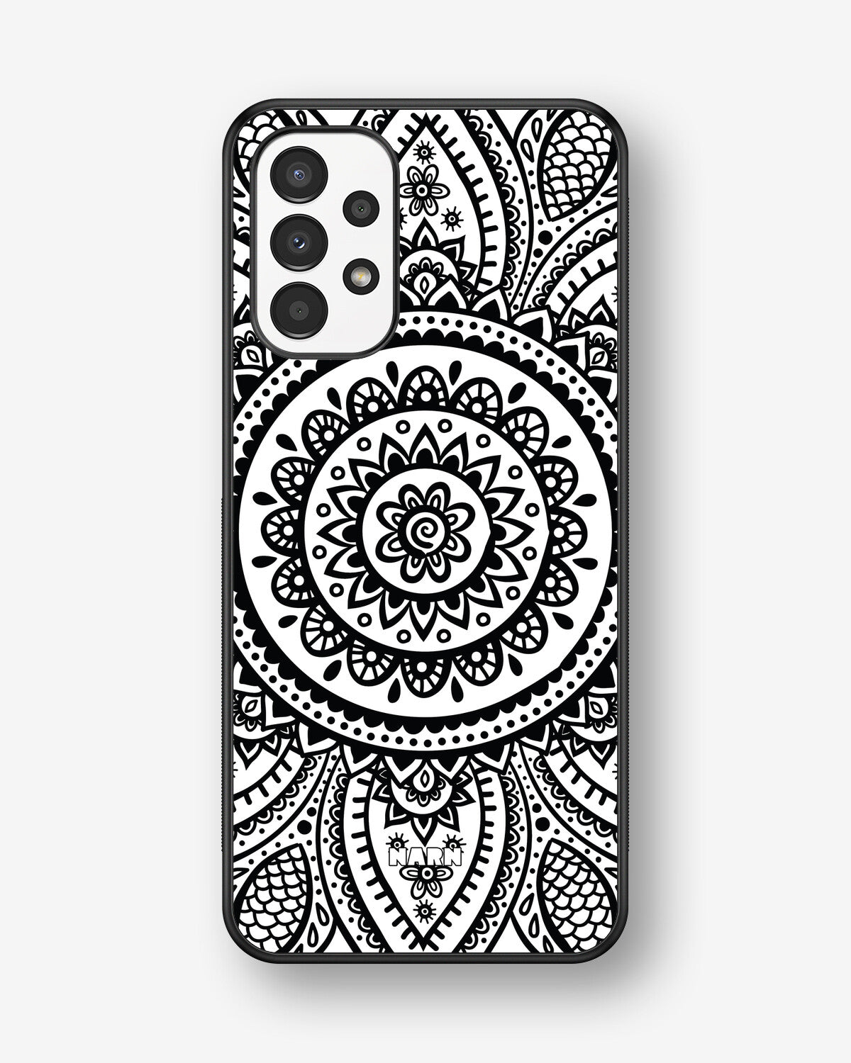Samsung Galaxy A13 Hard Case – Henna Mandala - View 1