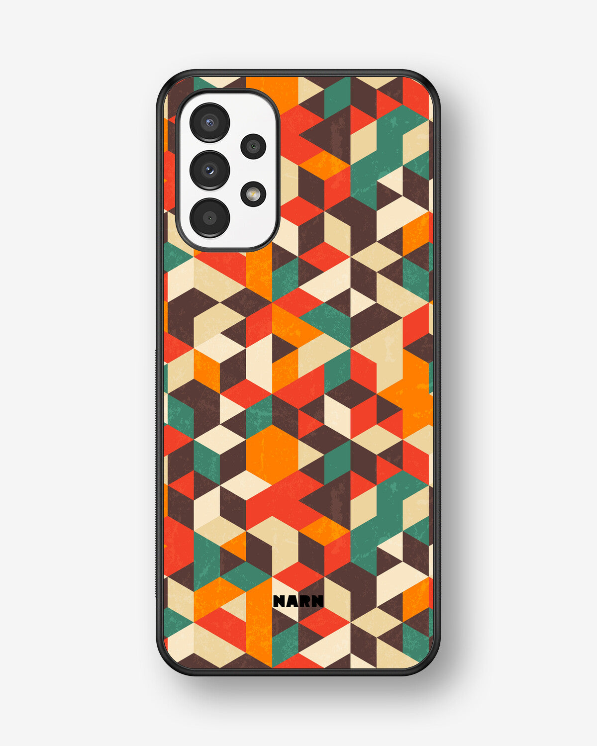 Samsung Galaxy A13 Hard Case – Retro Geometric - View 1