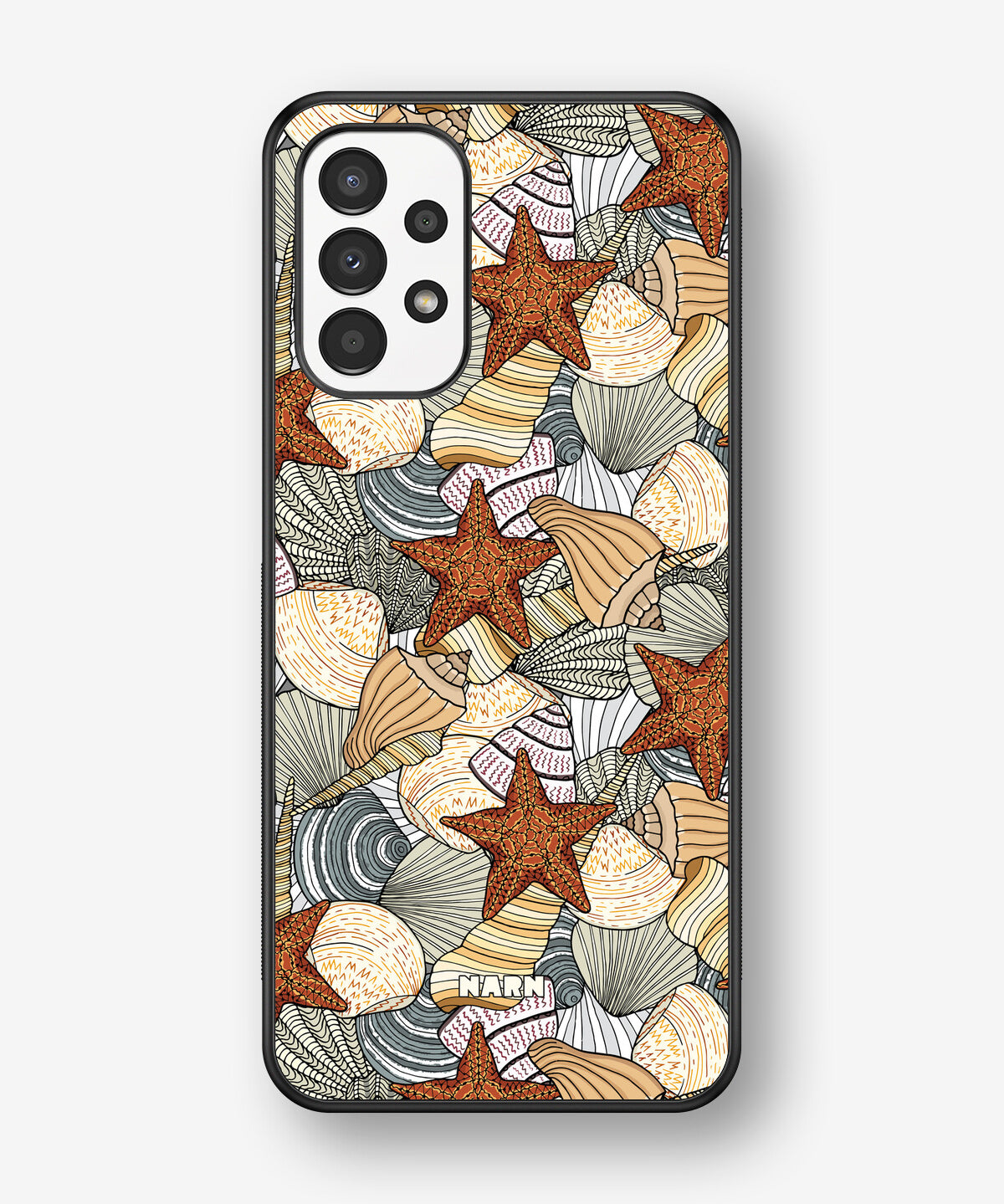 Samsung Galaxy A13 Hard Case – Sea Shells - View 1
