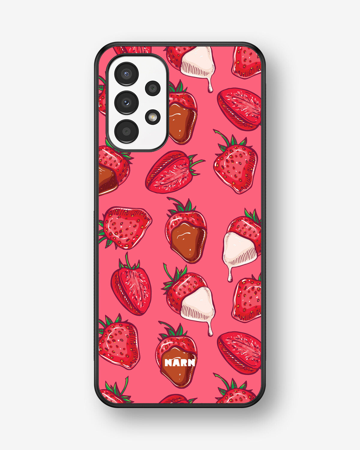Samsung Galaxy A13 Hard Case – Strawberry Chocolate - View 1