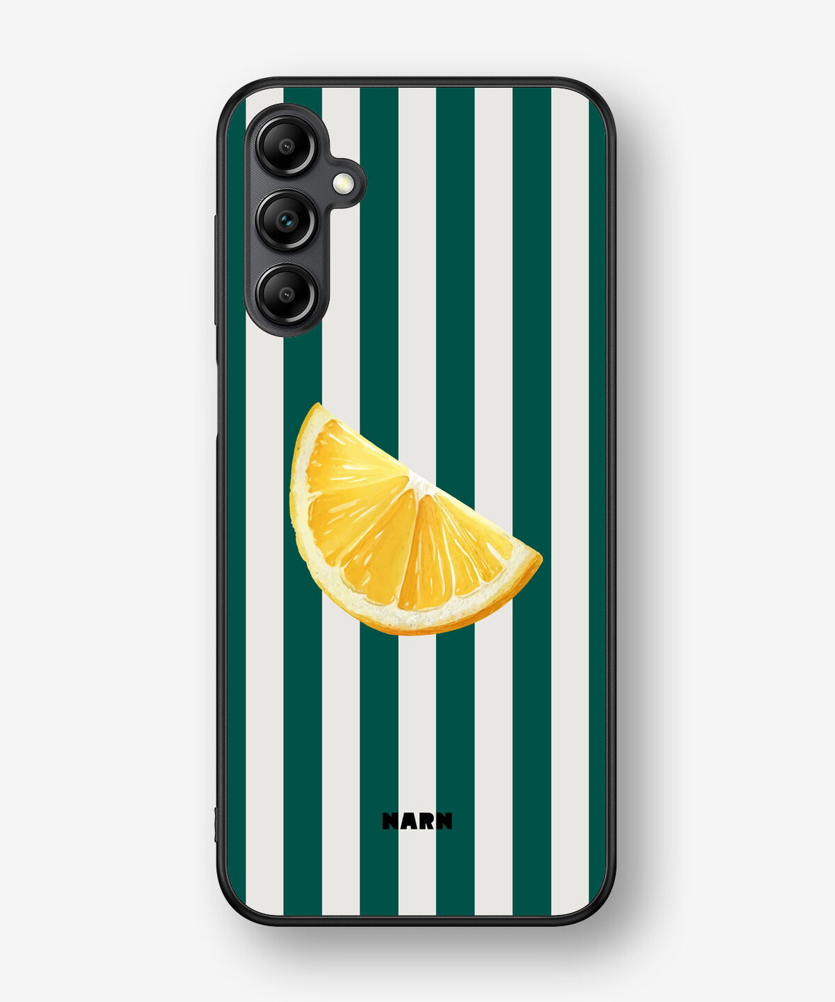 Samsung Galaxy A14 Hard Case – Lemon Stripes - View 1