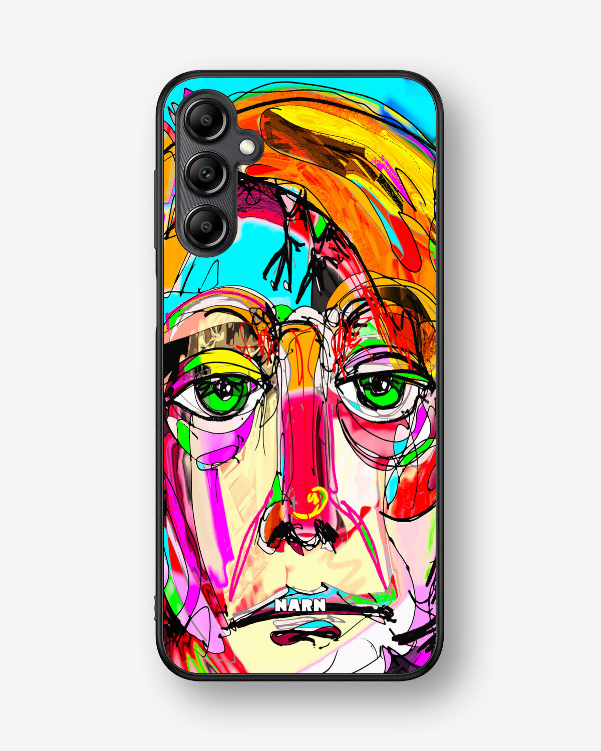 Samsung Galaxy A14 Hard Case – Abstract Portrait - View 1