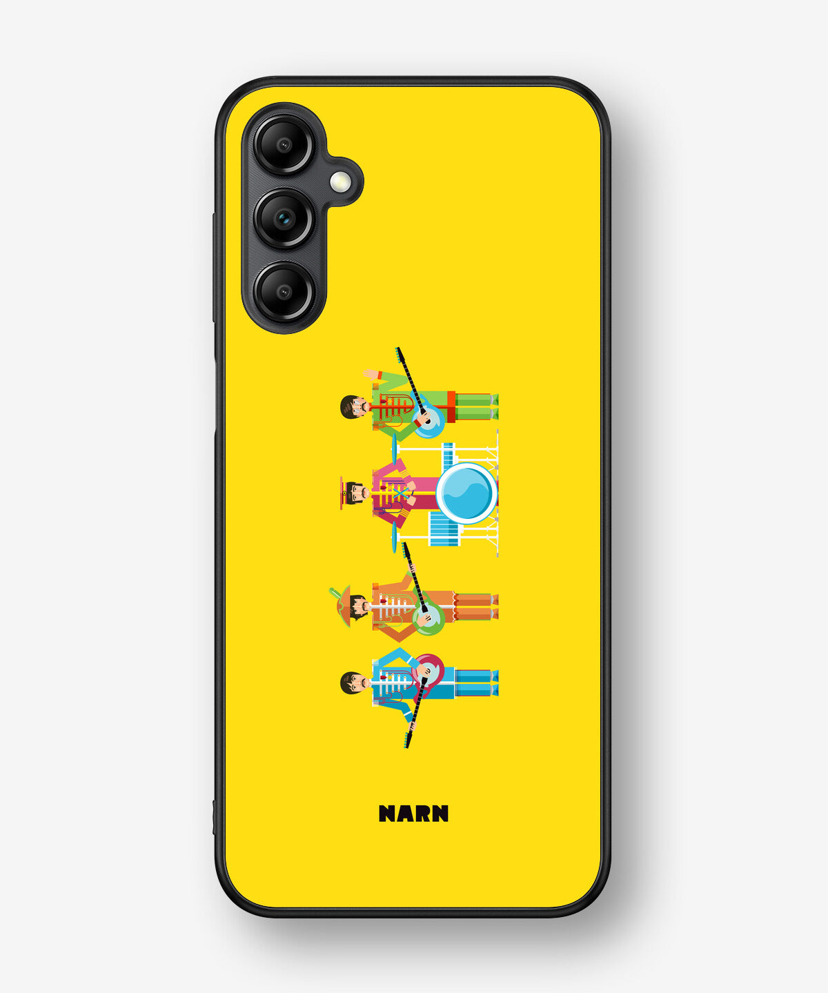 Samsung Galaxy A14 Hard Case – Beatles Yellow - View 1