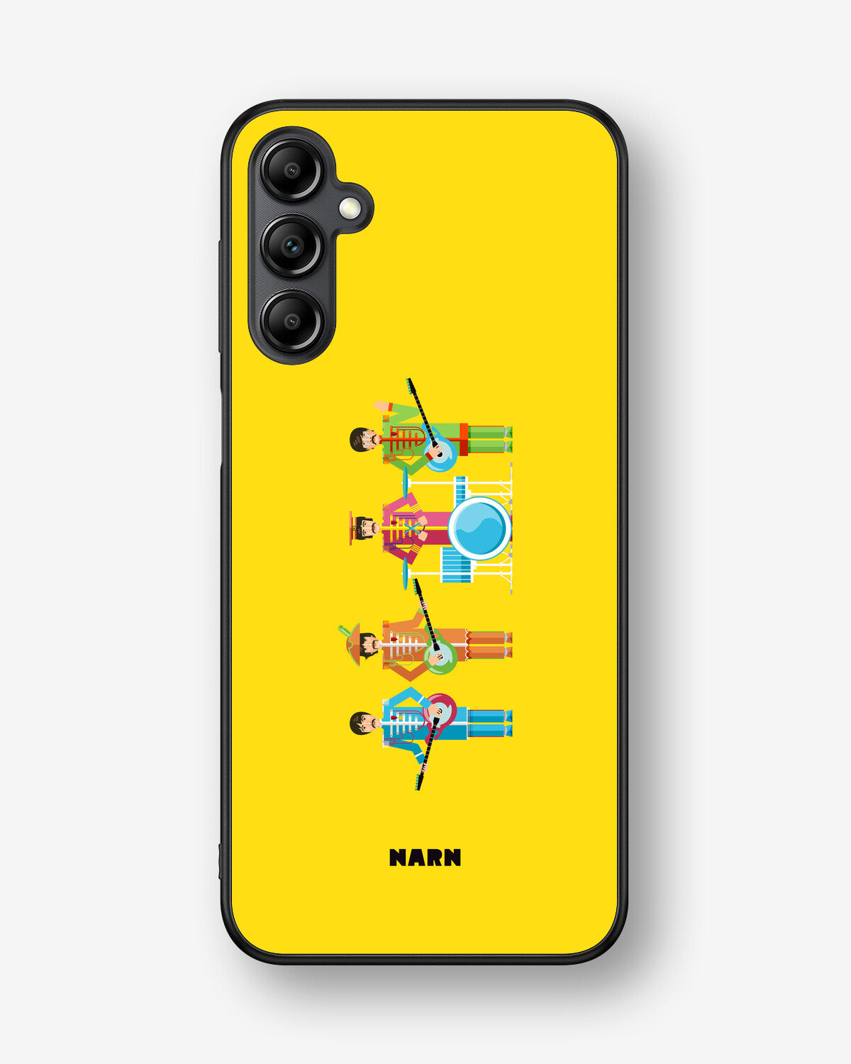 Samsung Galaxy A14 Hard Case – Beatles Yellow - View 1