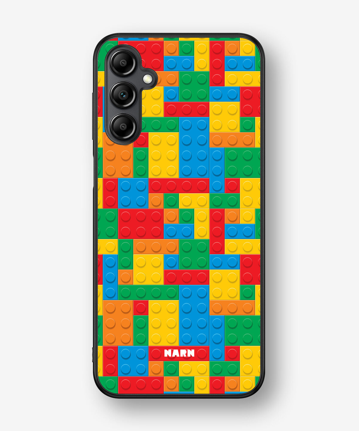Samsung Galaxy A14 Hard Case – Building Bricks - View 1