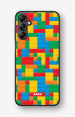 Samsung Galaxy A14 Hard Case – Building Bricks - View 1