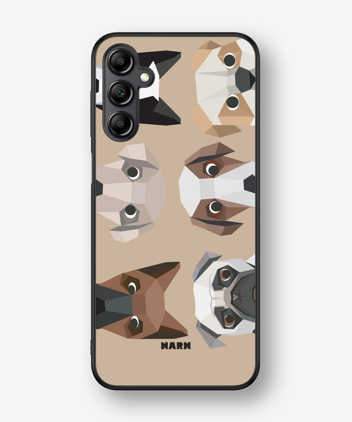 Samsung Galaxy A14 Hard Case – Cute Dogs - View 1