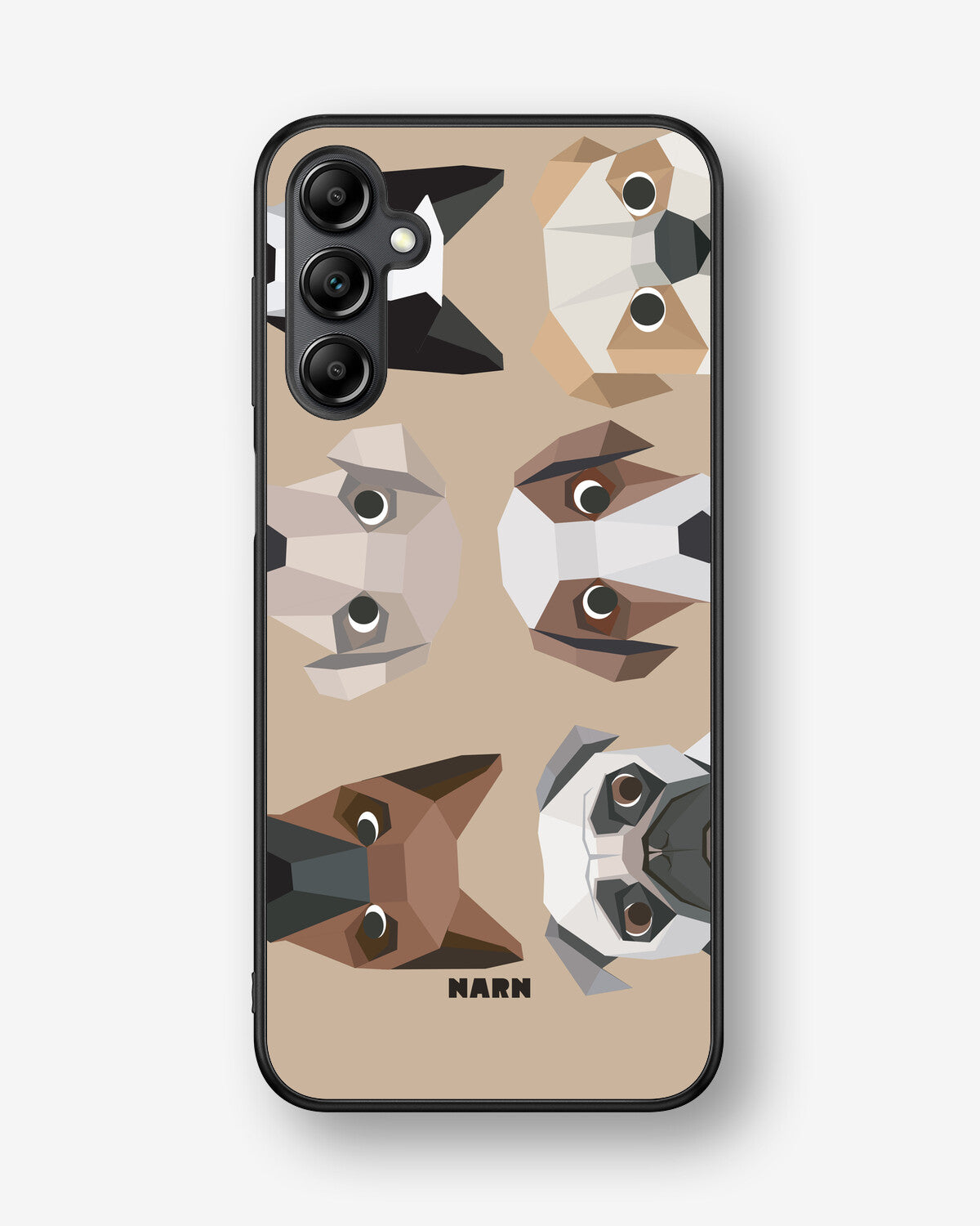 Samsung Galaxy A14 Hard Case – Cute Dogs - View 1