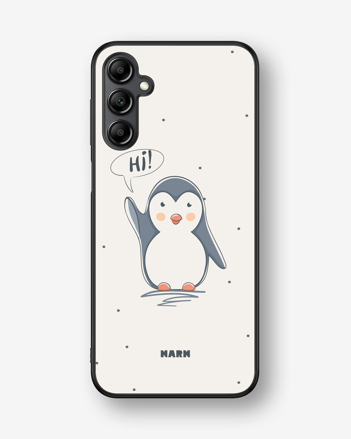 Samsung Galaxy A14 Hard Case – Cute Penguin - View 1