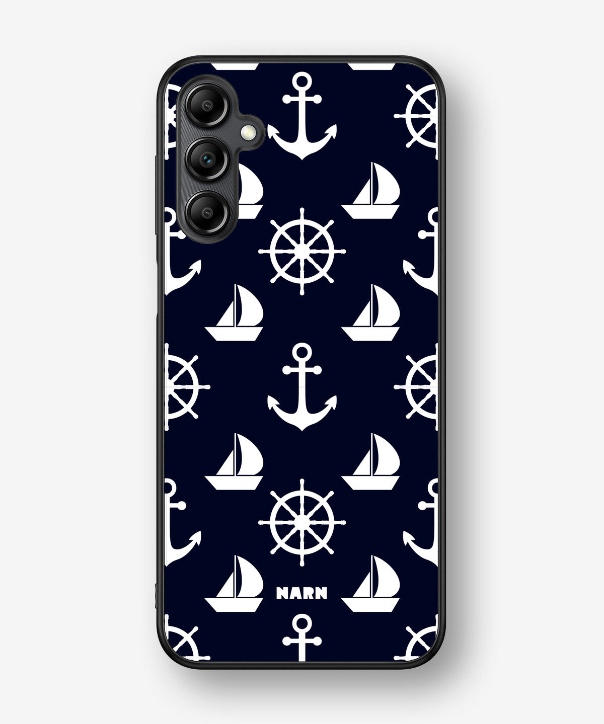 Samsung Galaxy A14 Hard Case – Deep Blue Voyage - View 1