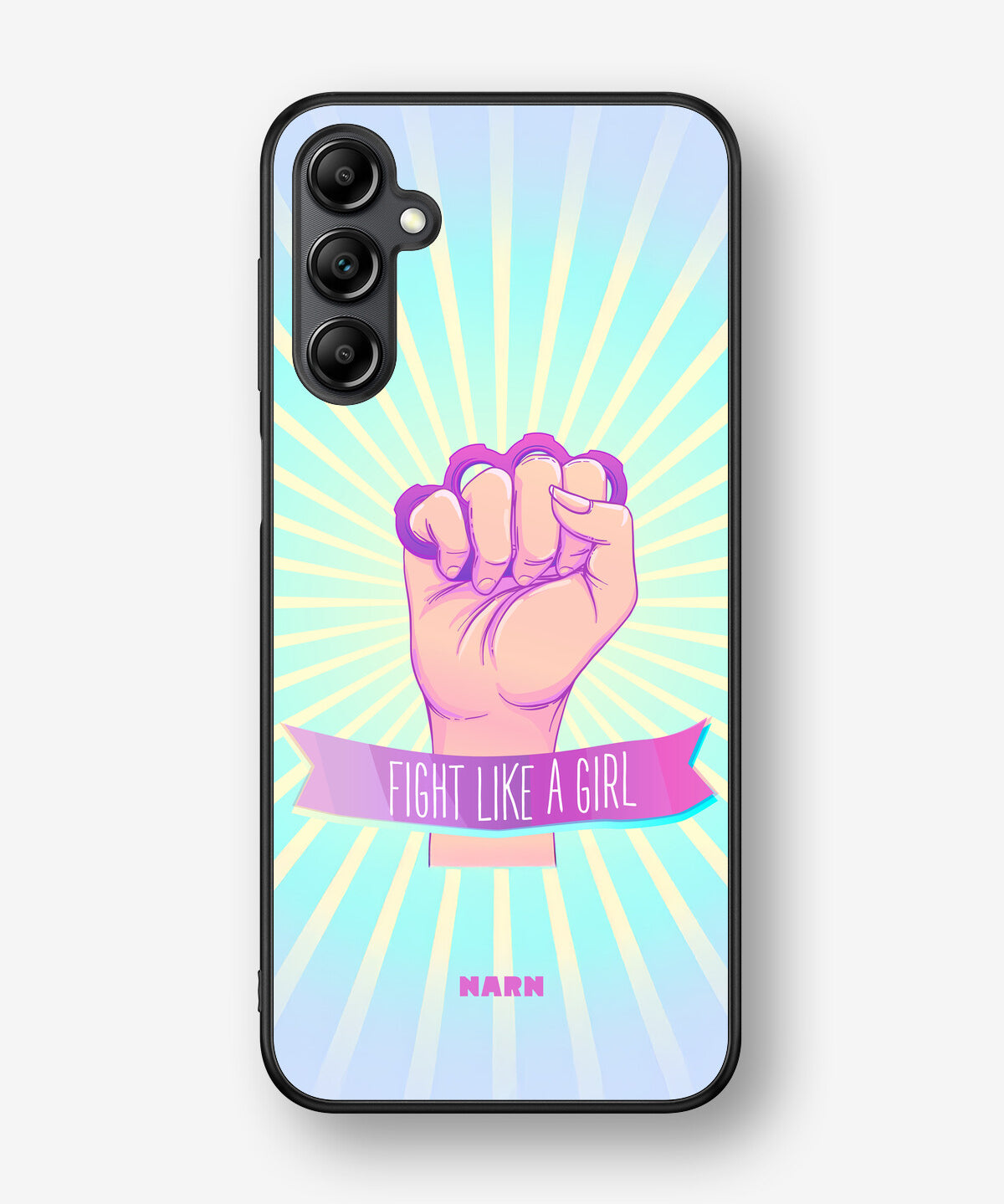 Samsung Galaxy A14 Hard Case – Fight Like A Girl - View 1