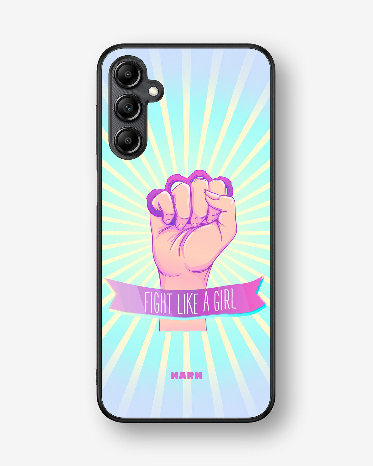 Samsung Galaxy A14 Hard Case – Fight Like A Girl - View 1