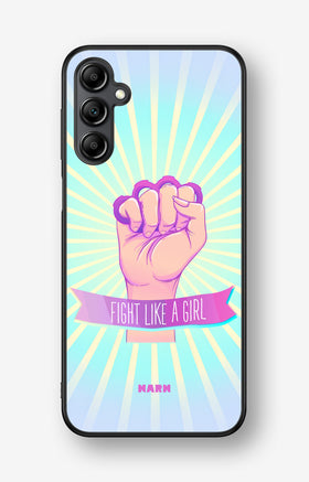 Samsung Galaxy A14 Hard Case – Fight Like A Girl - View 1