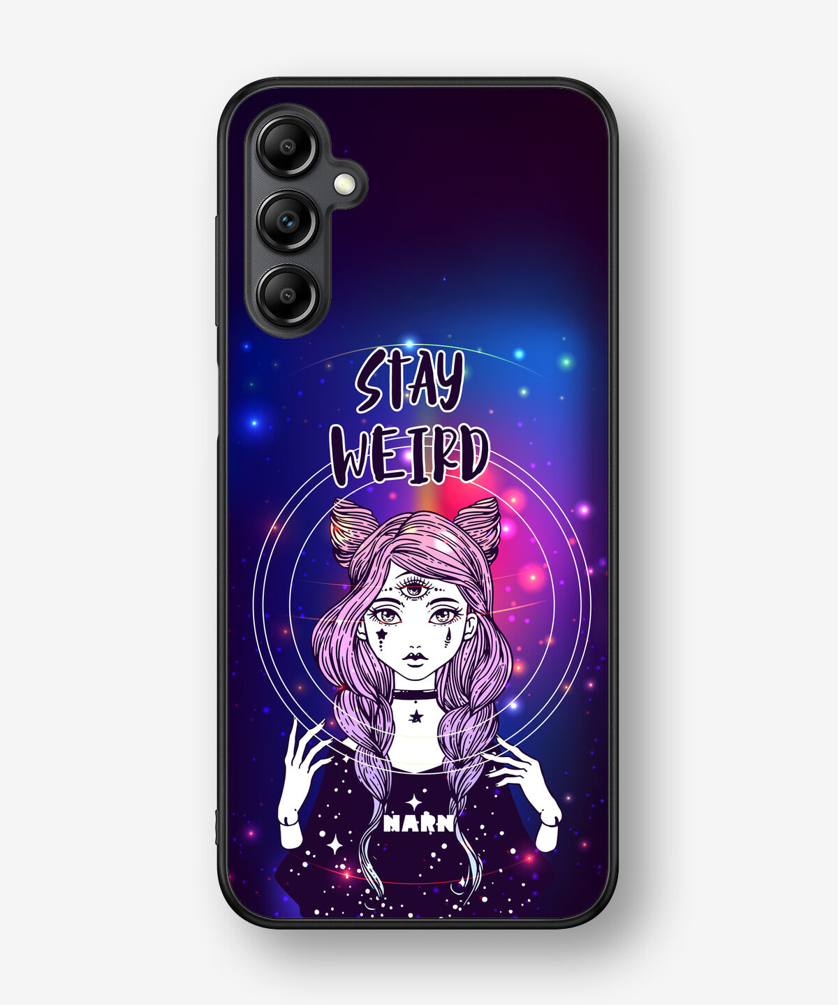 Samsung Galaxy A14 Hard Case – Galactic Weird - View 1
