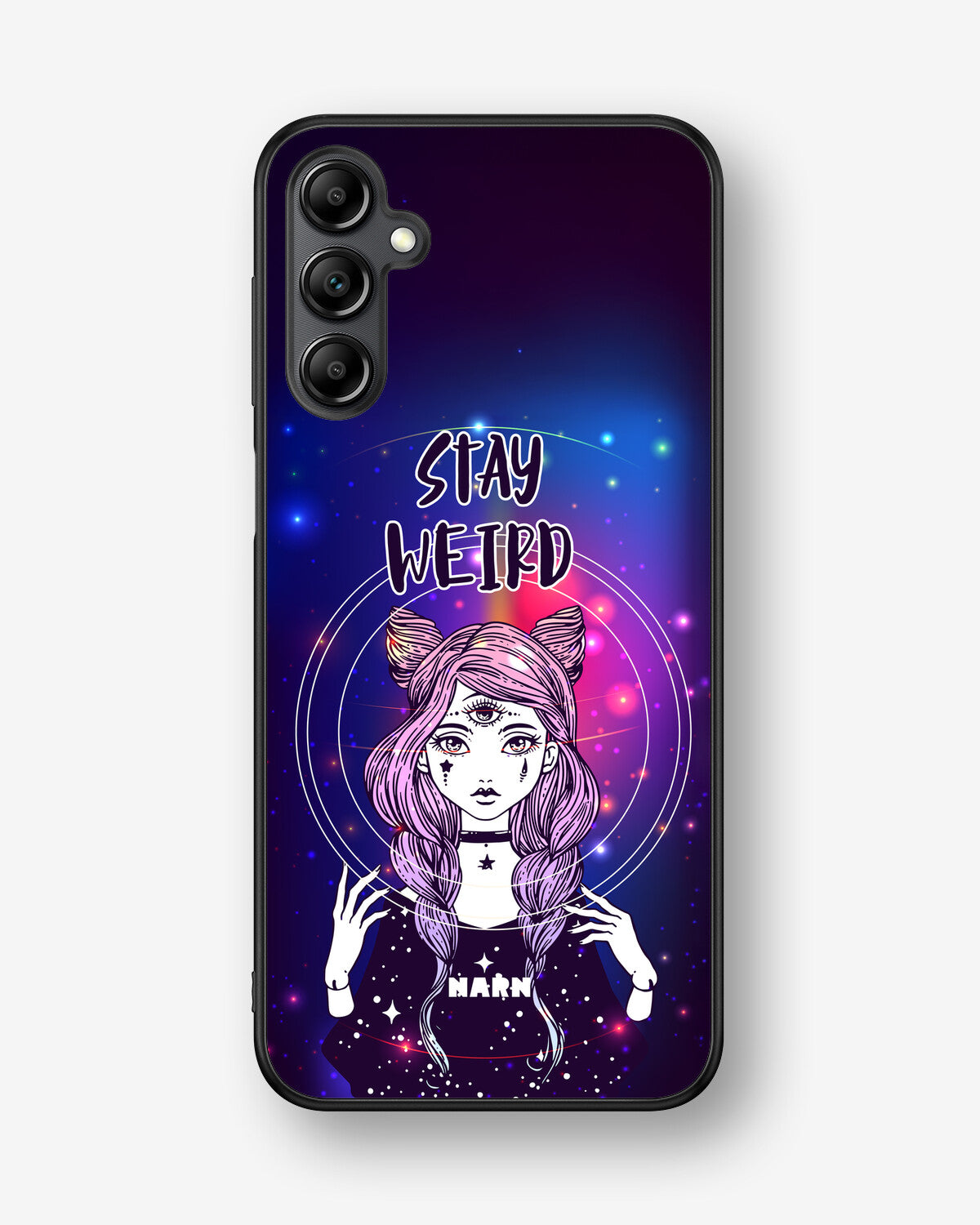 Samsung Galaxy A14 Hard Case – Galactic Weird - View 1
